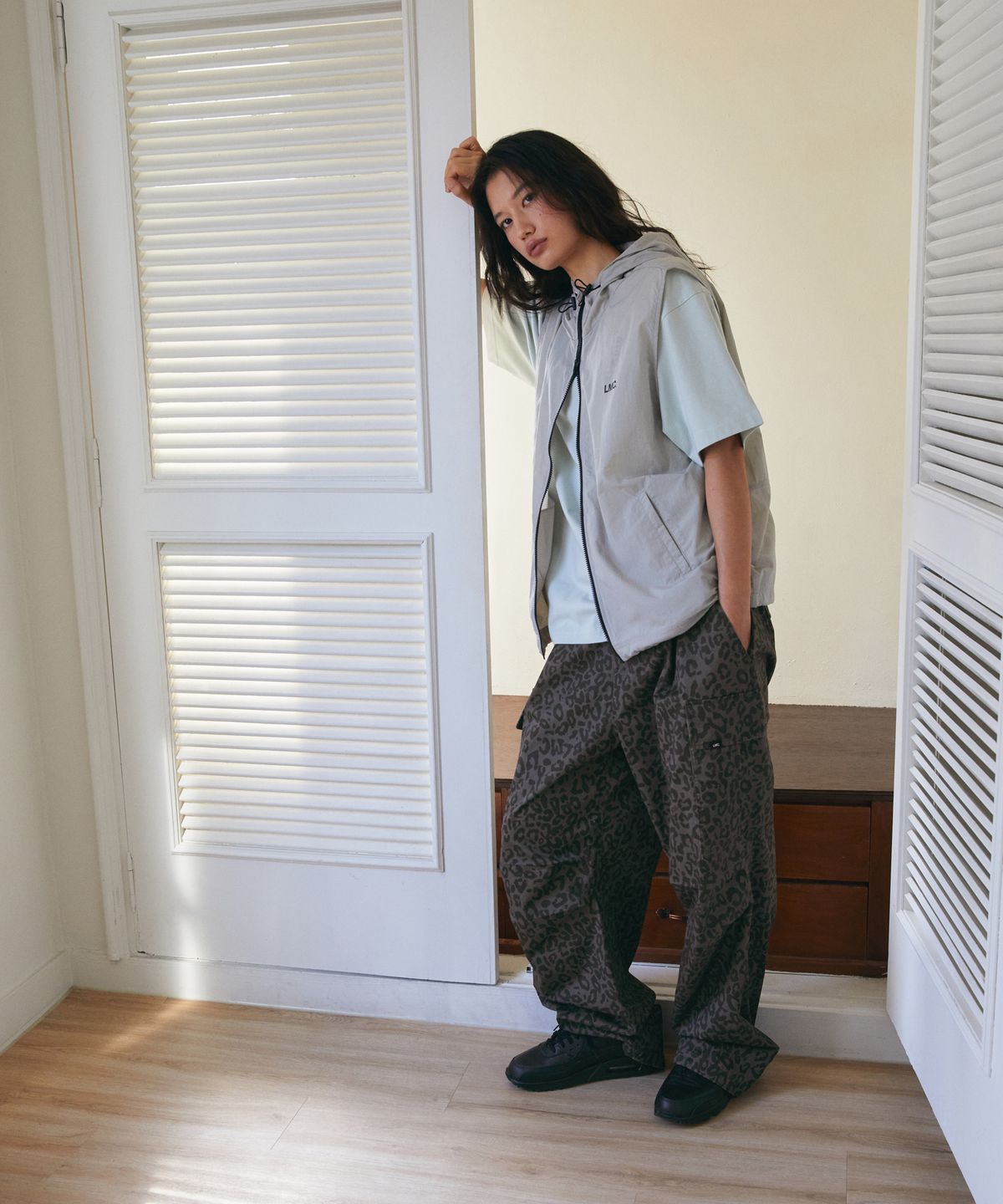 엘엠씨(LMC) WIDE CARGO PANTS leopard