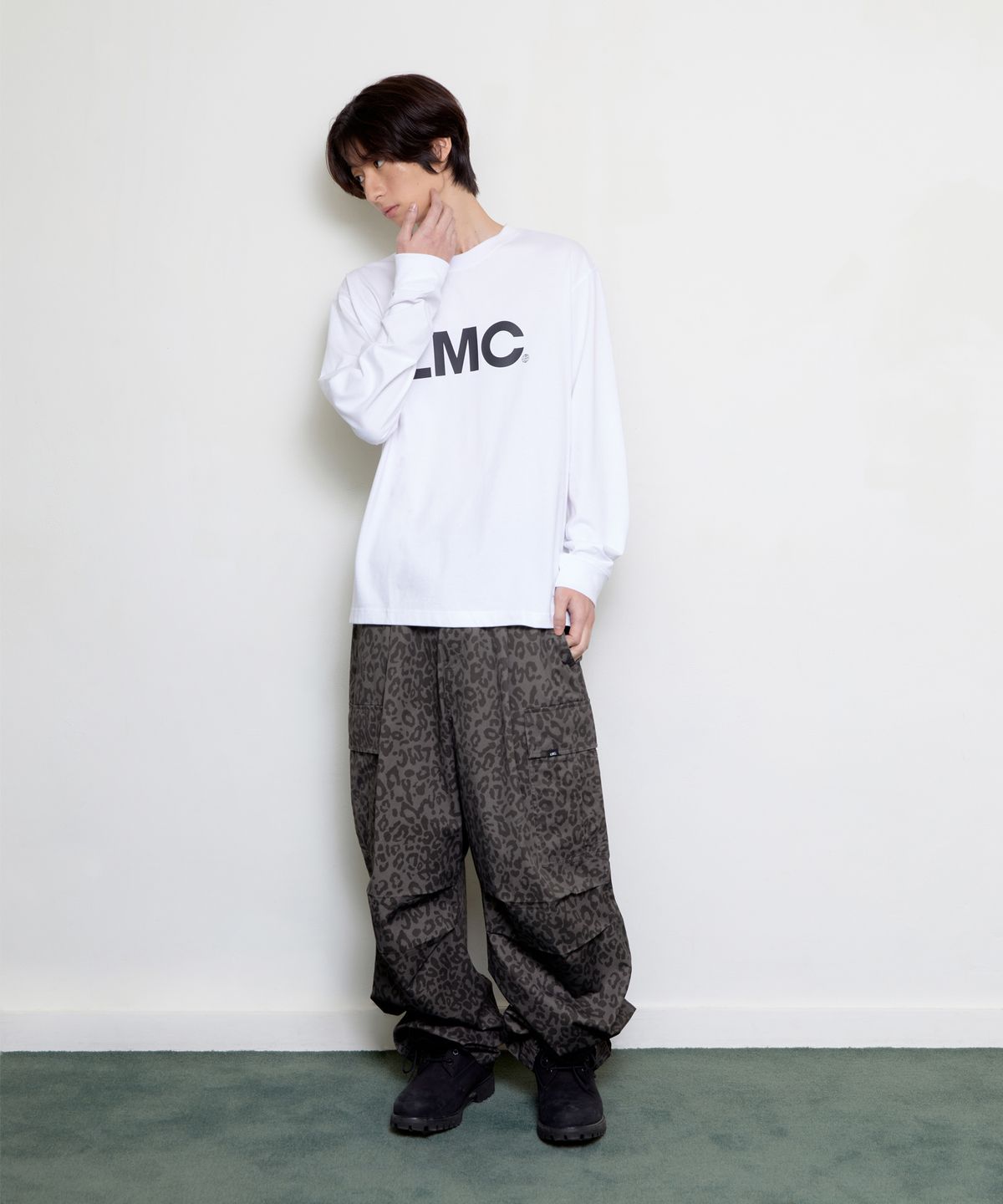 엘엠씨(LMC) WIDE CARGO PANTS leopard