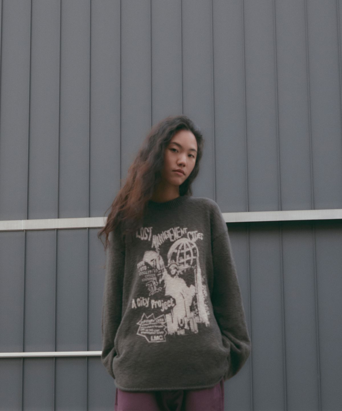 엘엠씨(LMC) LIBERTY PULLOVER charcoal