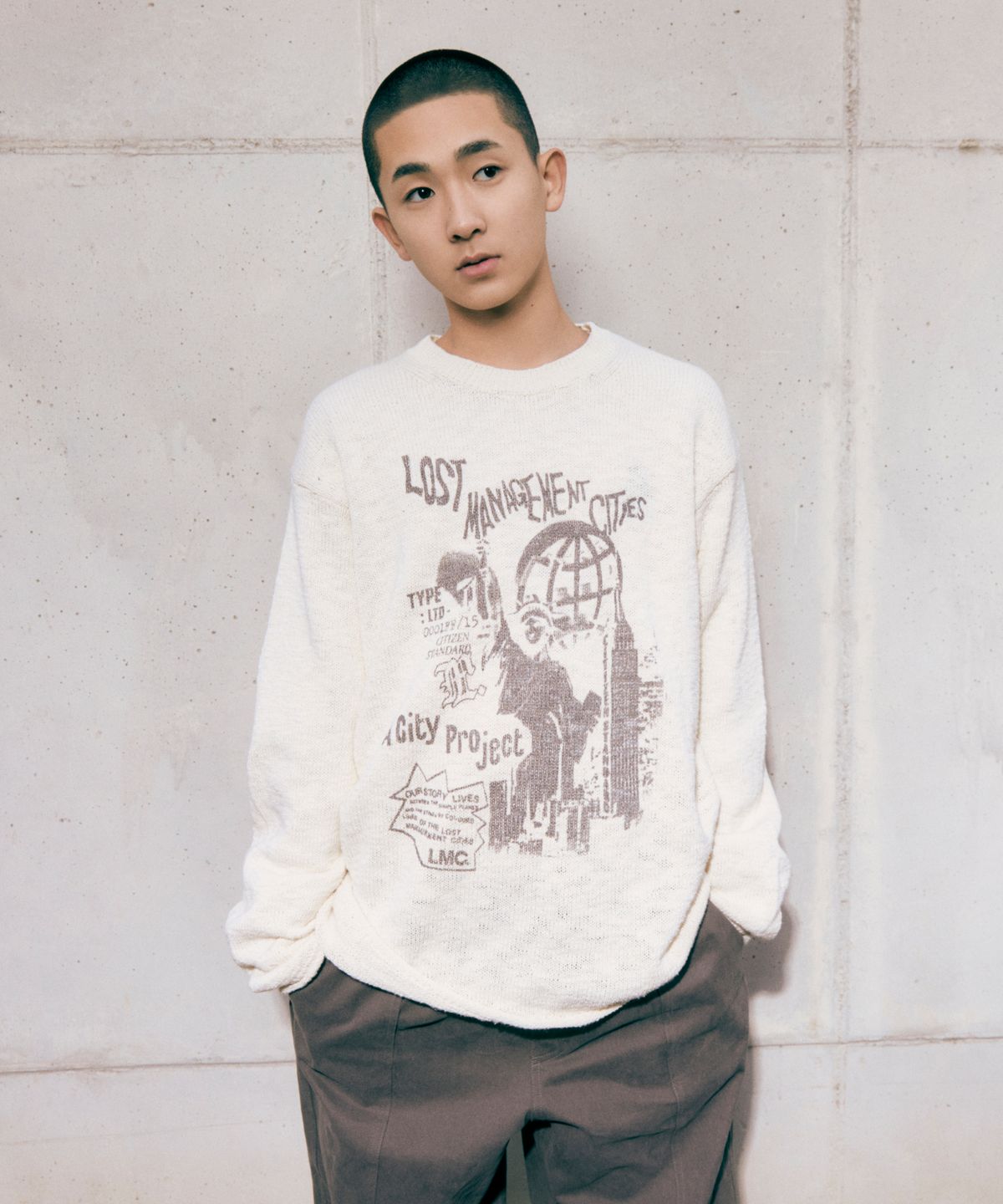 엘엠씨(LMC) LIBERTY PULLOVER charcoal