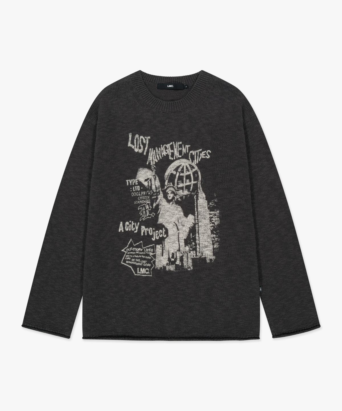 엘엠씨(LMC) LIBERTY PULLOVER charcoal