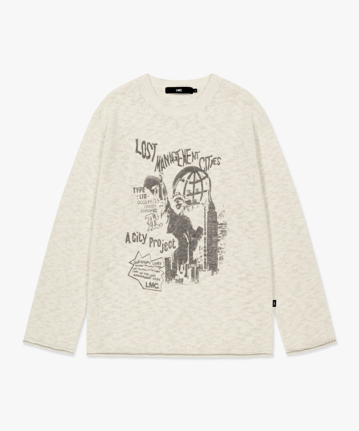 엘엠씨(LMC) LIBERTY PULLOVER ivory