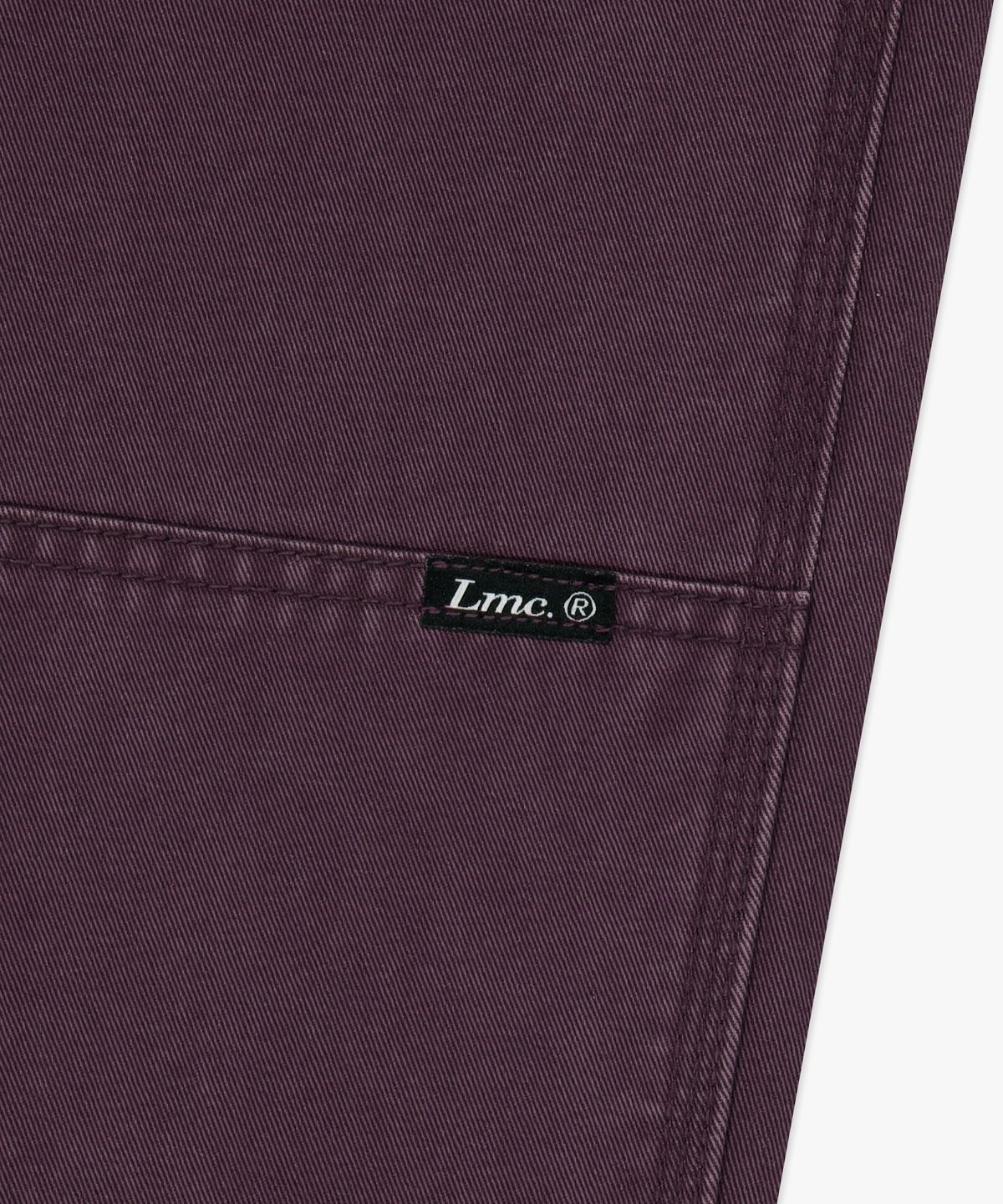 엘엠씨(LMC) POCKET DOUBLE KNEE WORK PANTS purple