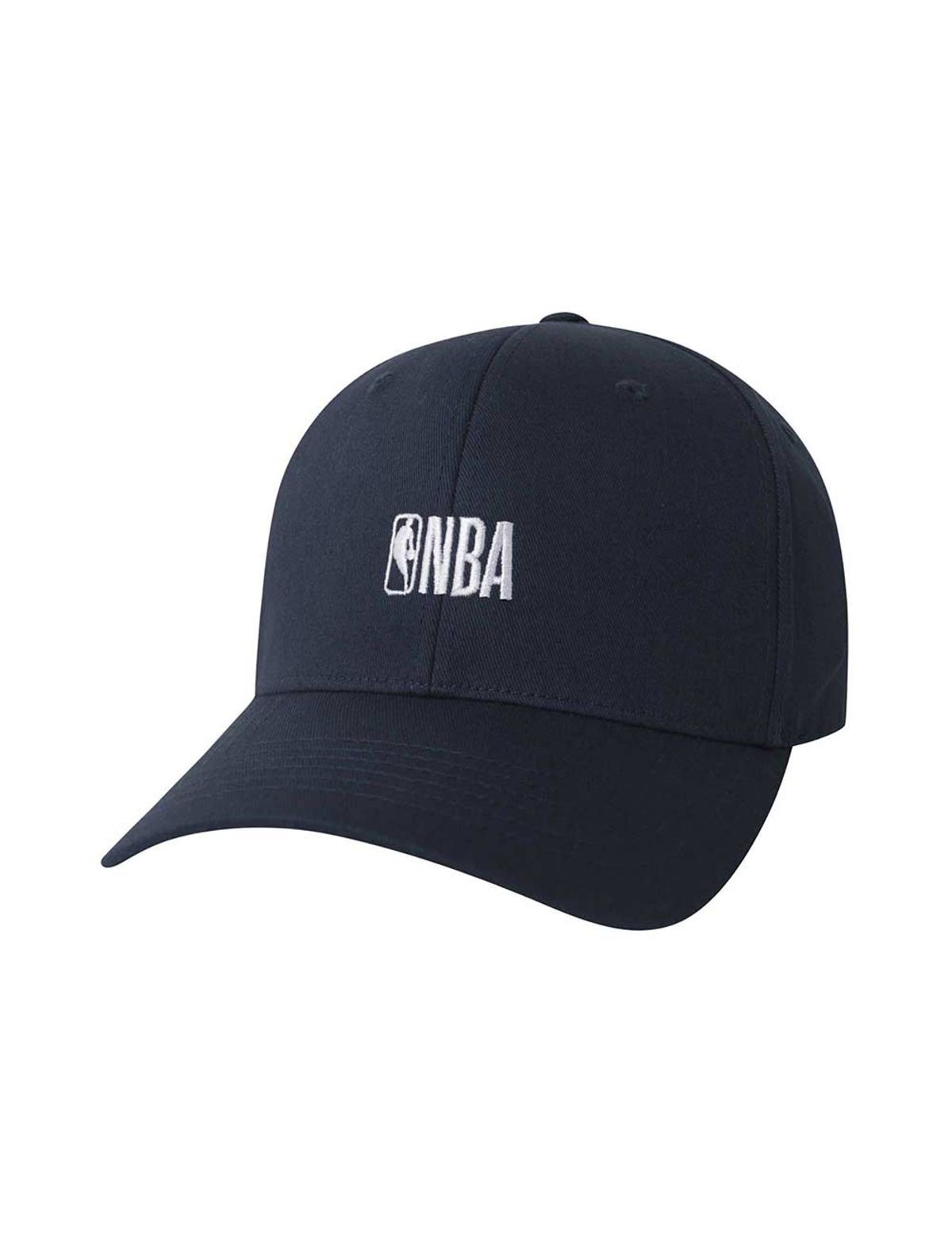 엔비에이(NBA) 베이직 로고 하드 볼캡 (컴포트 핏) 네이비