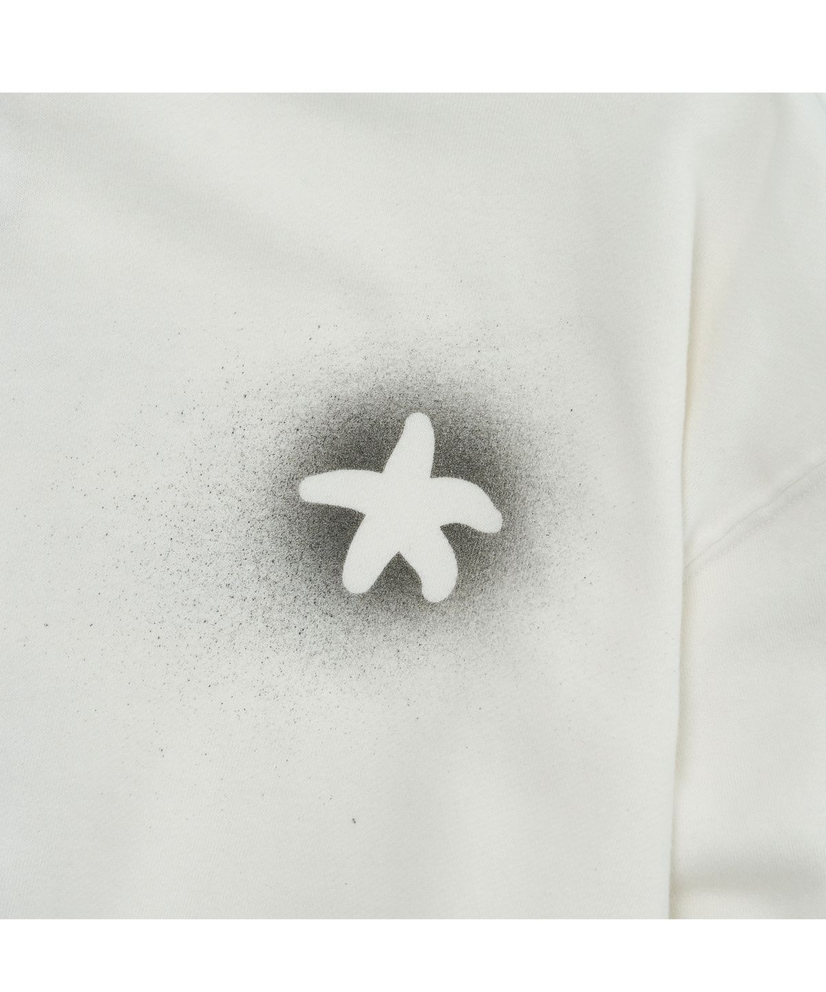 투위드(TUEWID) I hate TWD vintage Soft fleece sweatshirts in cream
