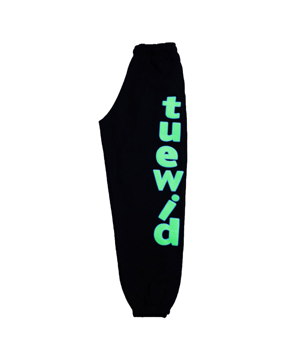 투위드(TUEWID) Tuewid green jello sweatpants in drop fit