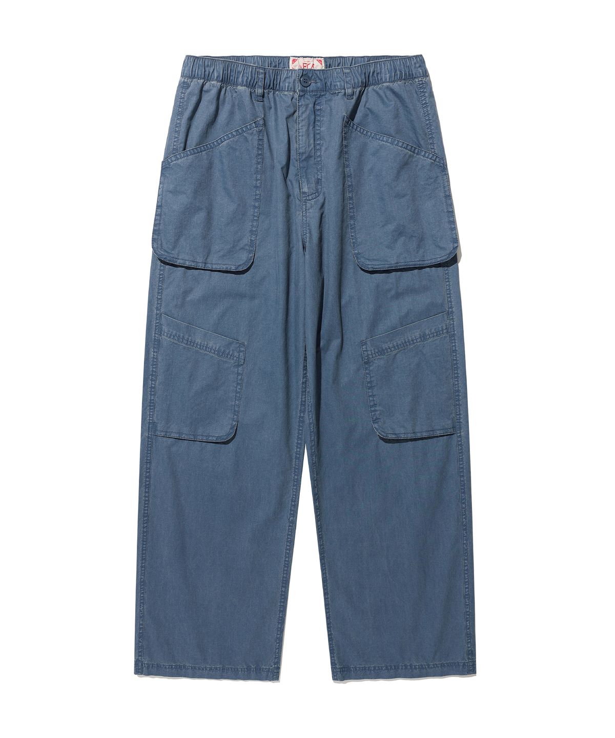 에이카화이트(AECA) WASHED FATIGUE PANTS-BLUE