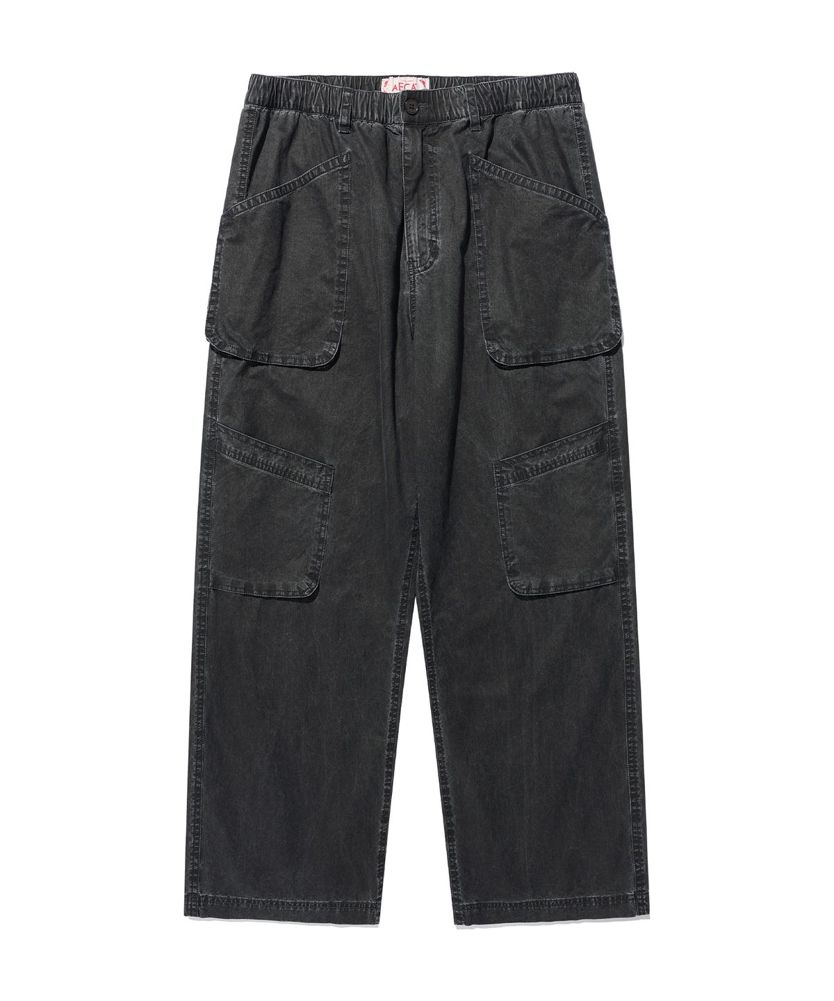 에이카화이트(AECA) WASHED FATIGUE PANTS-CHARCOAL