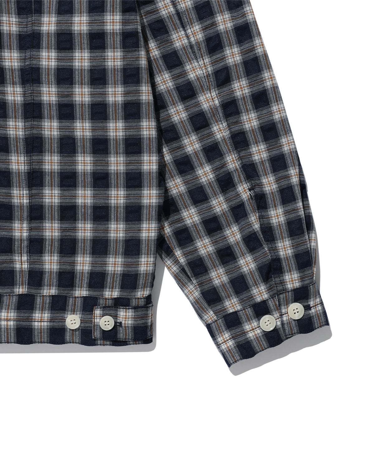 에이카화이트(AECA) LIGHT CHECK TRUCKER-NAVY