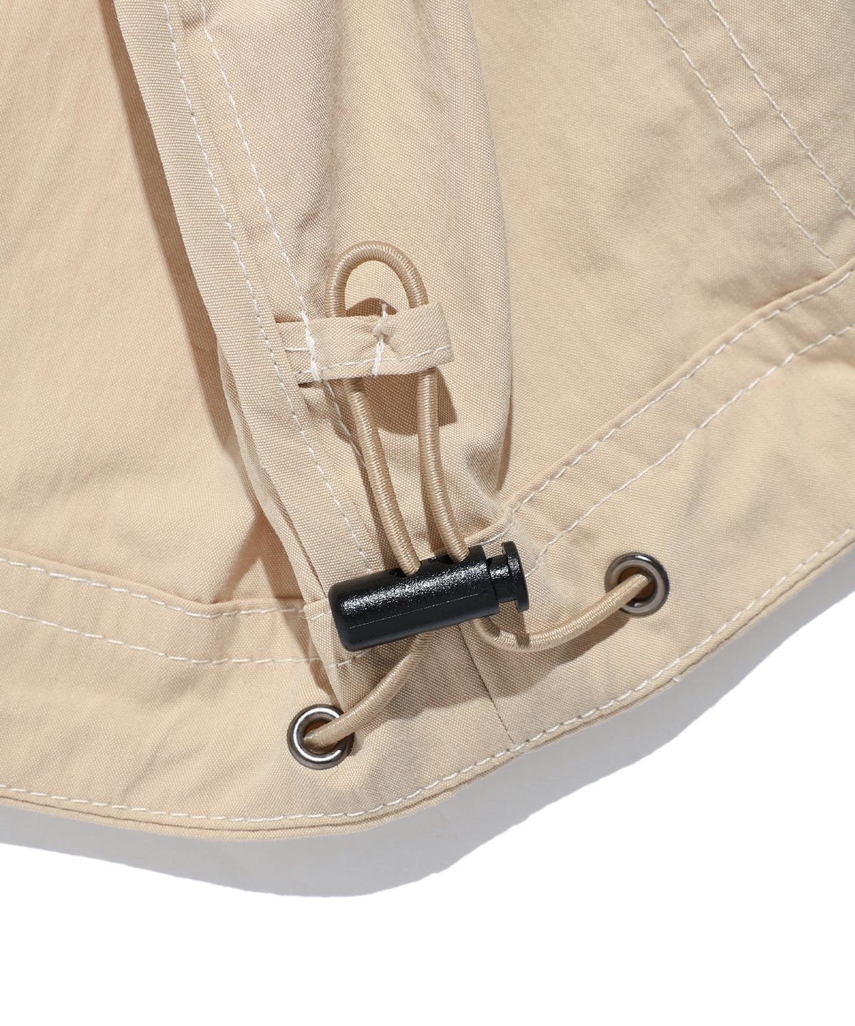 에이카화이트(AECA) STITCH HOODIE SPORTS JUMPER-BEIGE