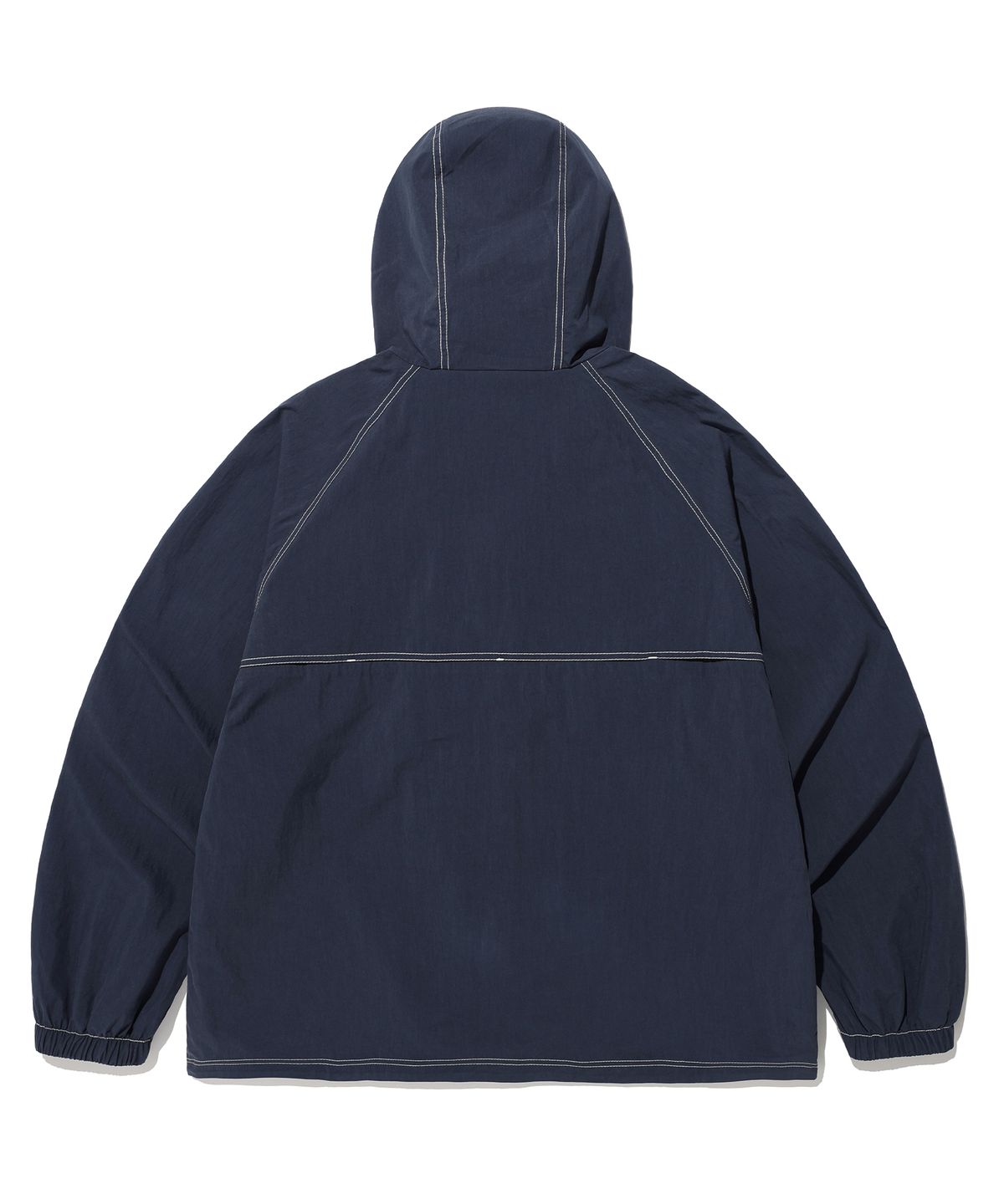 에이카화이트(AECA) STITCH HOODIE SPORTS JUMPER-NAVY