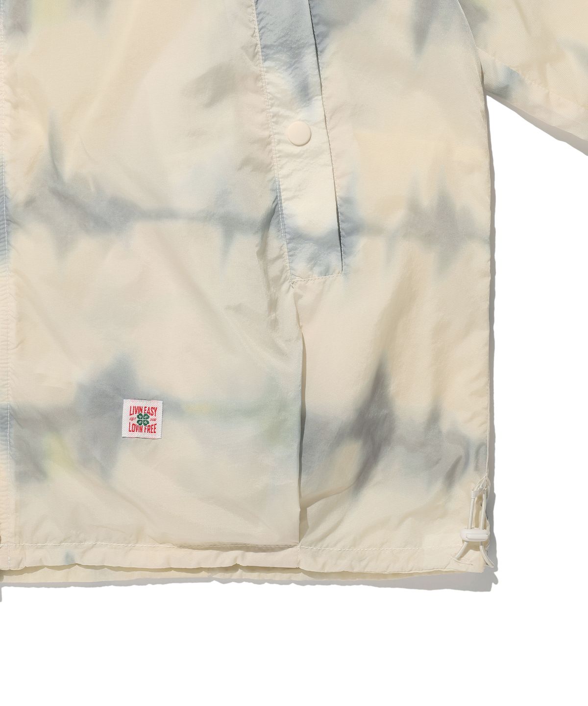에이카화이트(AECA) REVERSIBLE PANEL WINDBREAKER-IVORY
