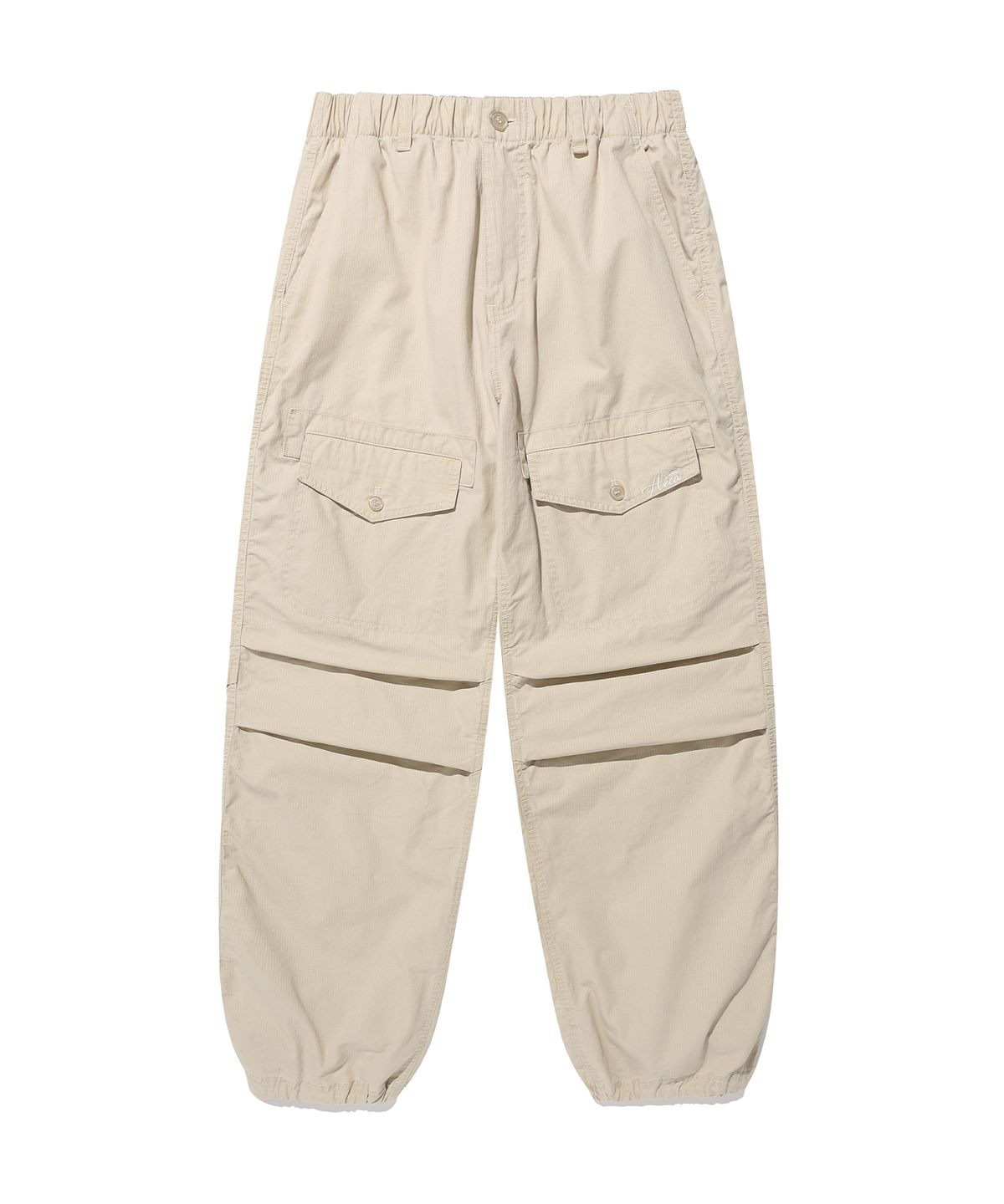 에이카화이트(AECA) FRONT POCKET STRIPE WASHED PANTS-BEIGE