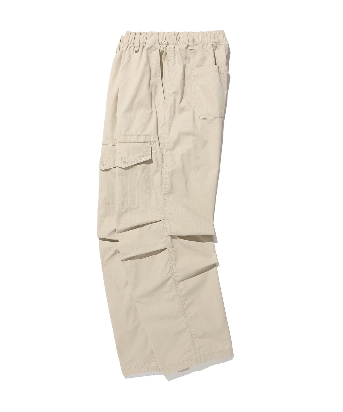 에이카화이트(AECA) FRONT POCKET STRIPE WASHED PANTS-BEIGE