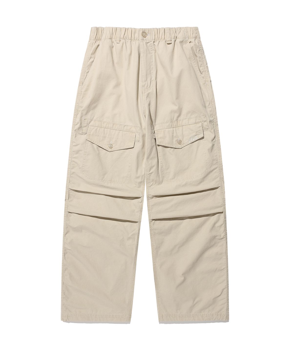 에이카화이트(AECA) FRONT POCKET STRIPE WASHED PANTS-BEIGE