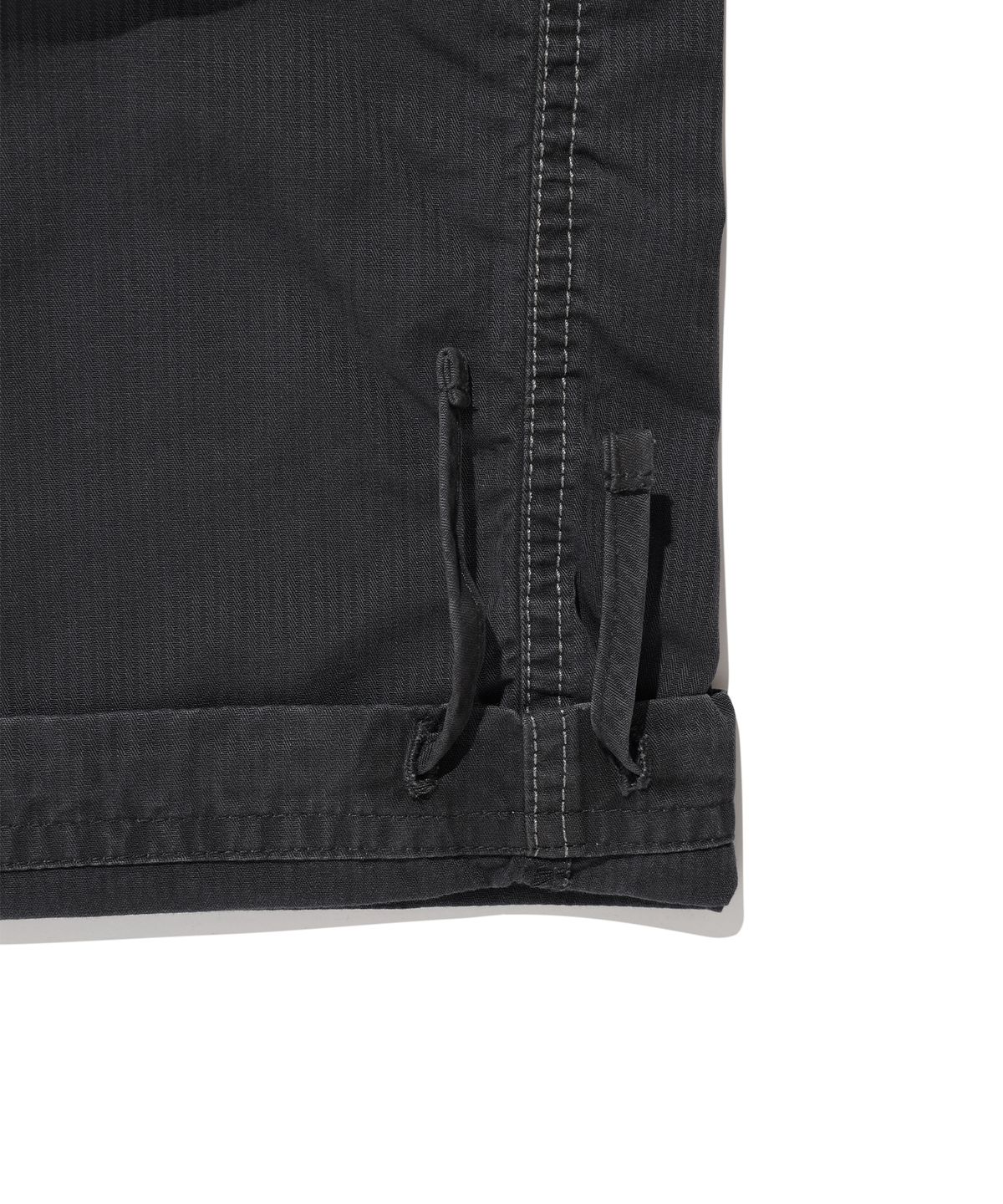 에이카화이트(AECA) FRONT POCKET STRIPE WASHED PANTS-CHARCOAL