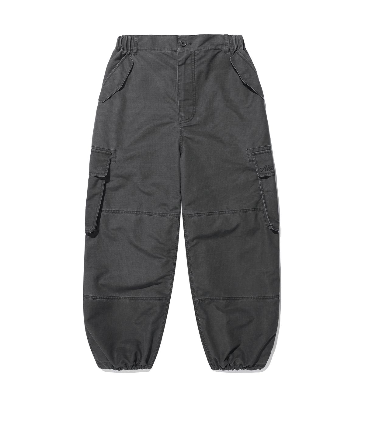 에이카화이트(AECA) RIPSTOP WASHING CARGO PANTS-CHARCOAL