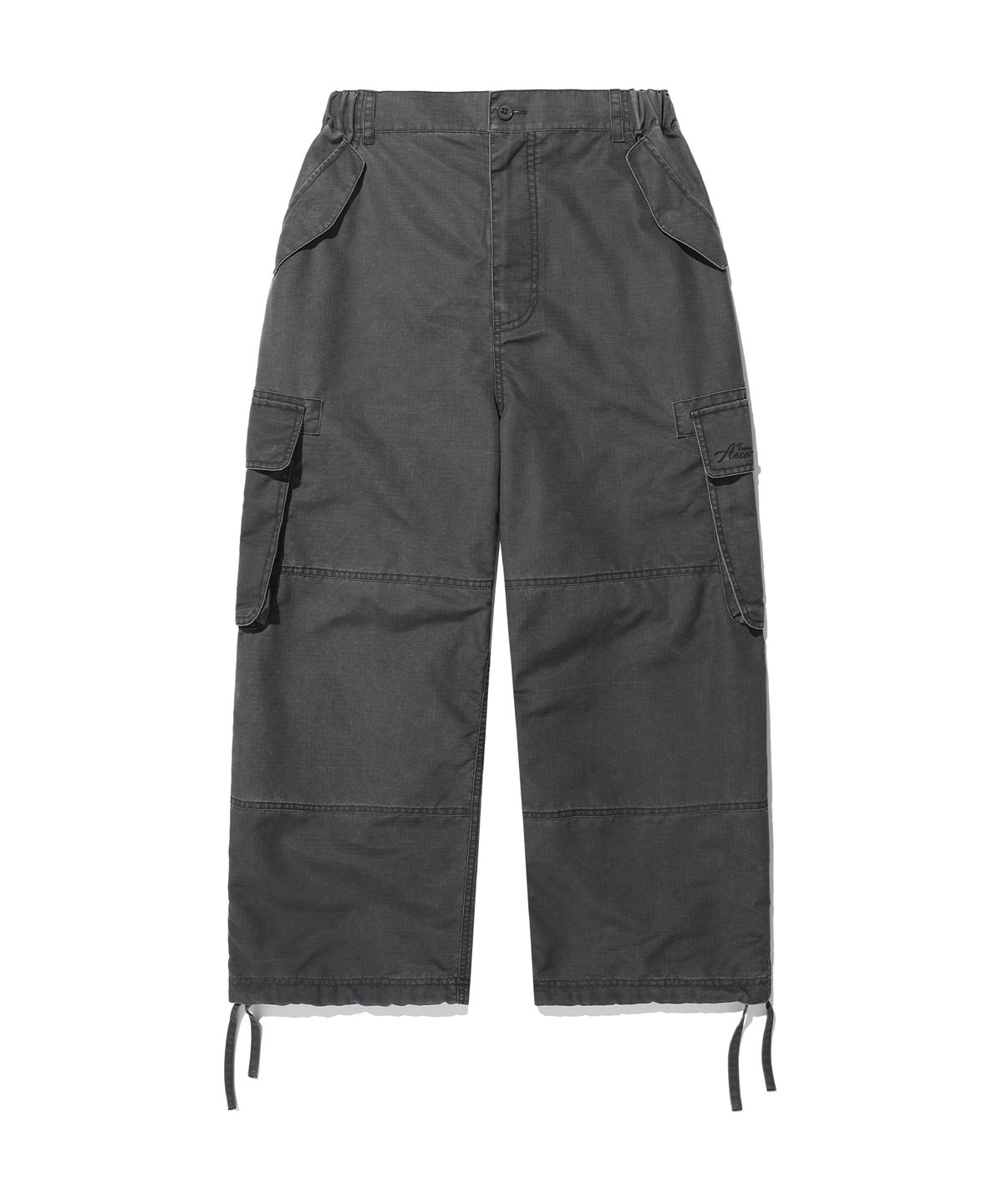 에이카화이트(AECA) RIPSTOP WASHING CARGO PANTS-CHARCOAL