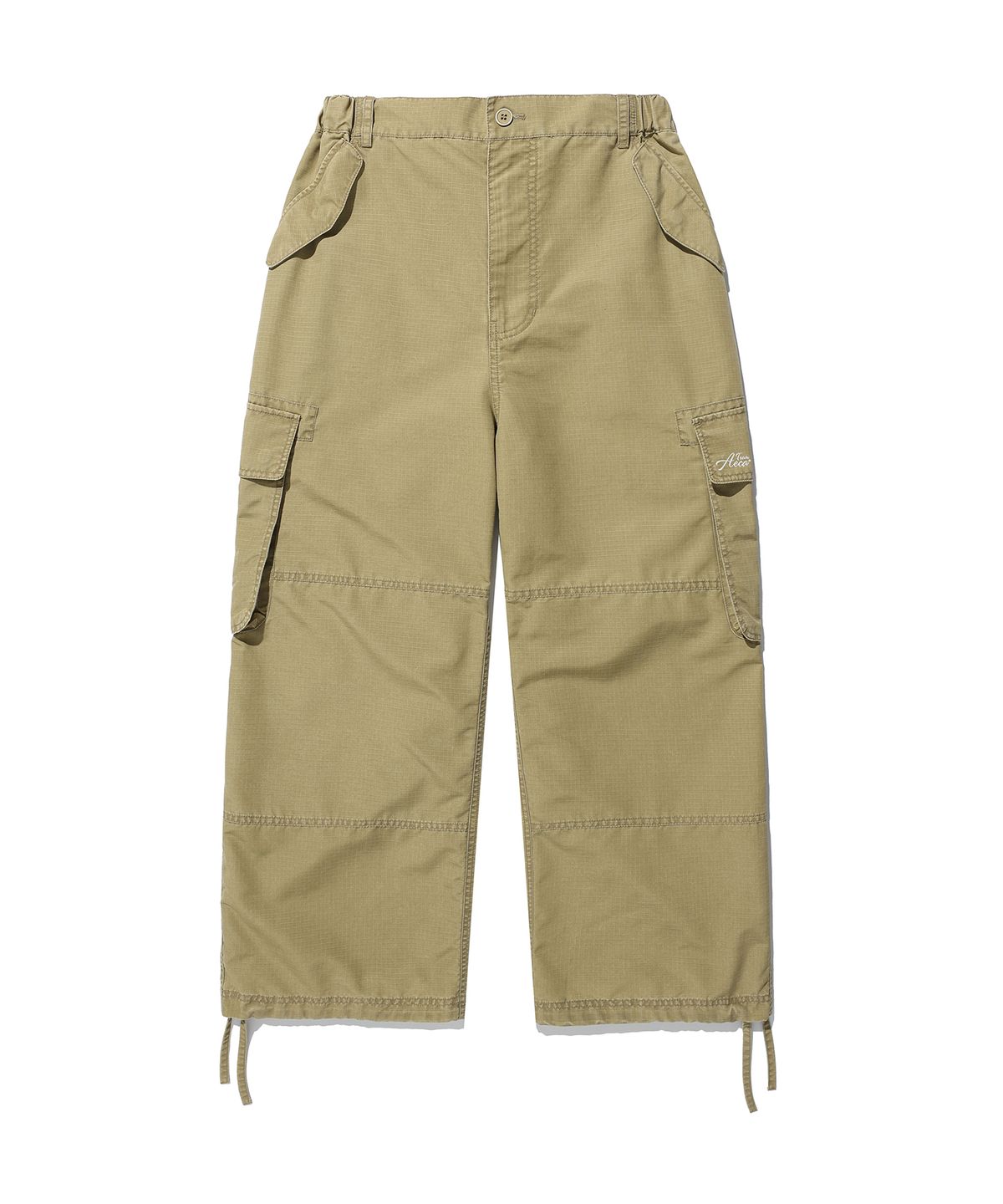 에이카화이트(AECA) RIPSTOP WASHING CARGO PANTS-BEIGE