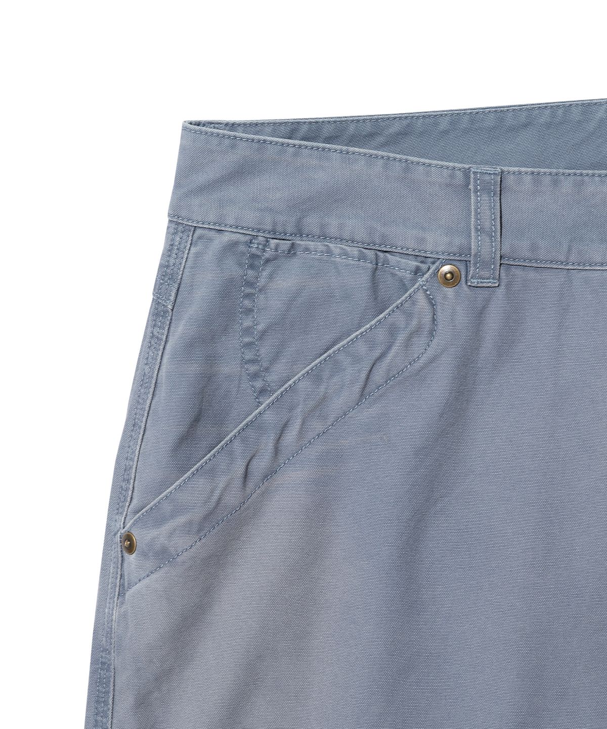에이카화이트(AECA) WASHED PATCHWORK PANTS-BLUE