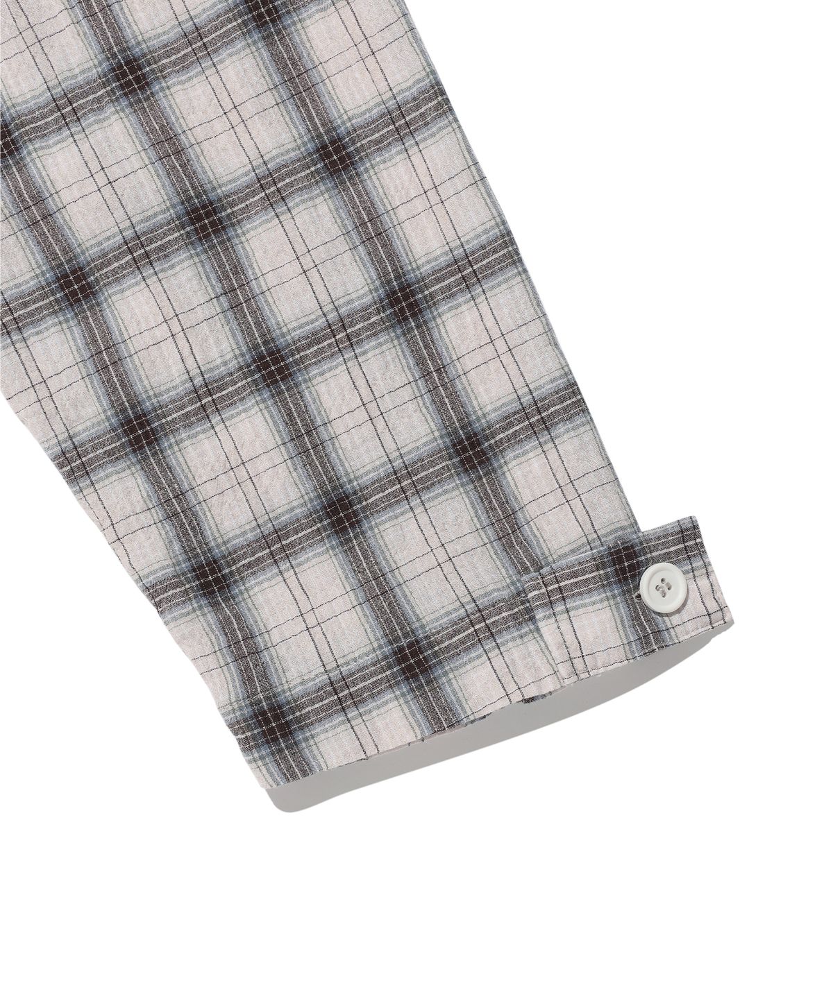 에이카화이트(AECA) FATIGUE CHECK SHIRTS-BEIGE