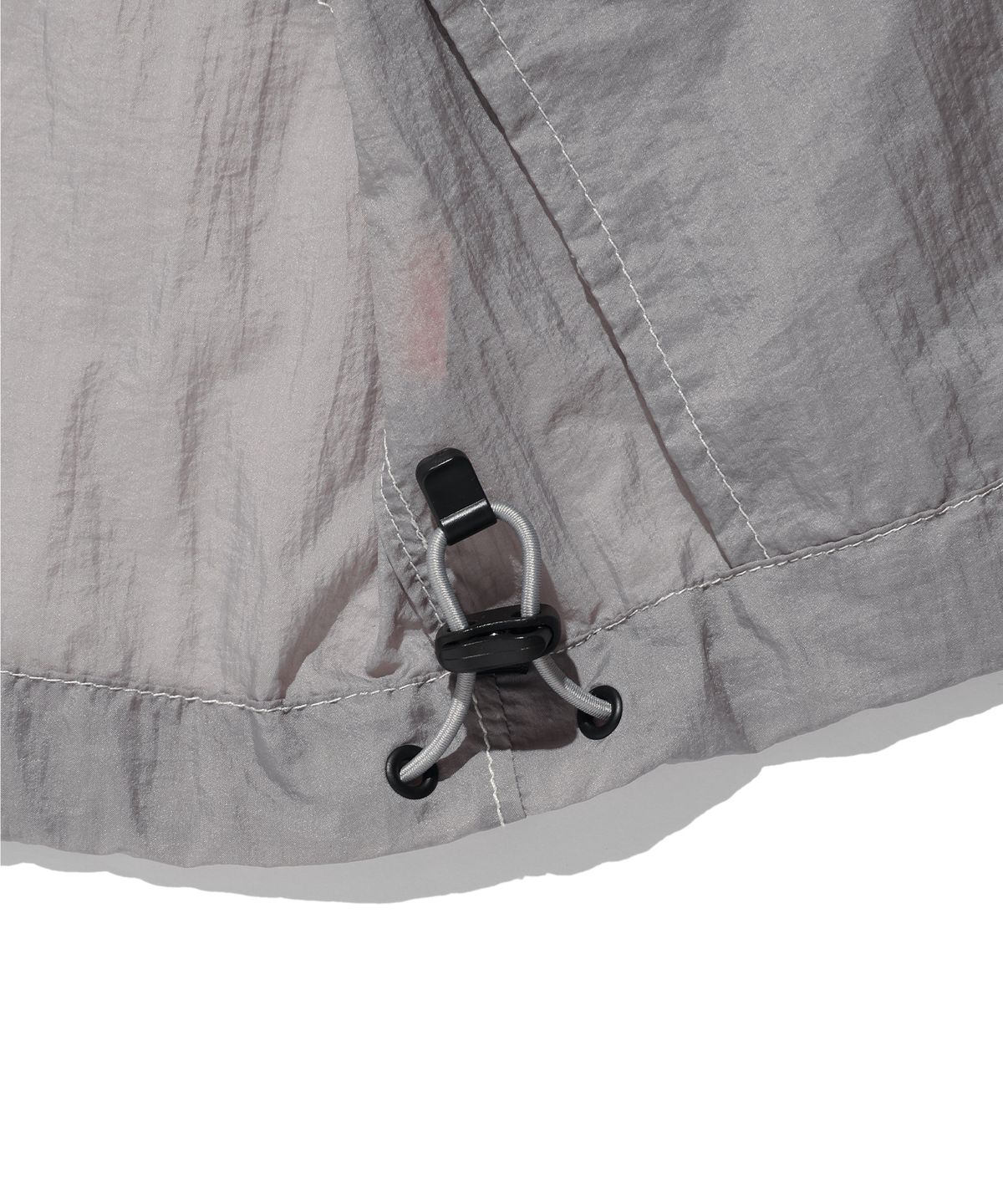 에이카화이트(AECA) PACKABLE HALF SHIRT-CHARCOAL