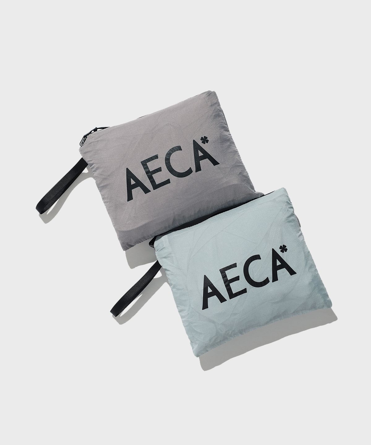 에이카화이트(AECA) PACKABLE HALF SHIRT-CHARCOAL