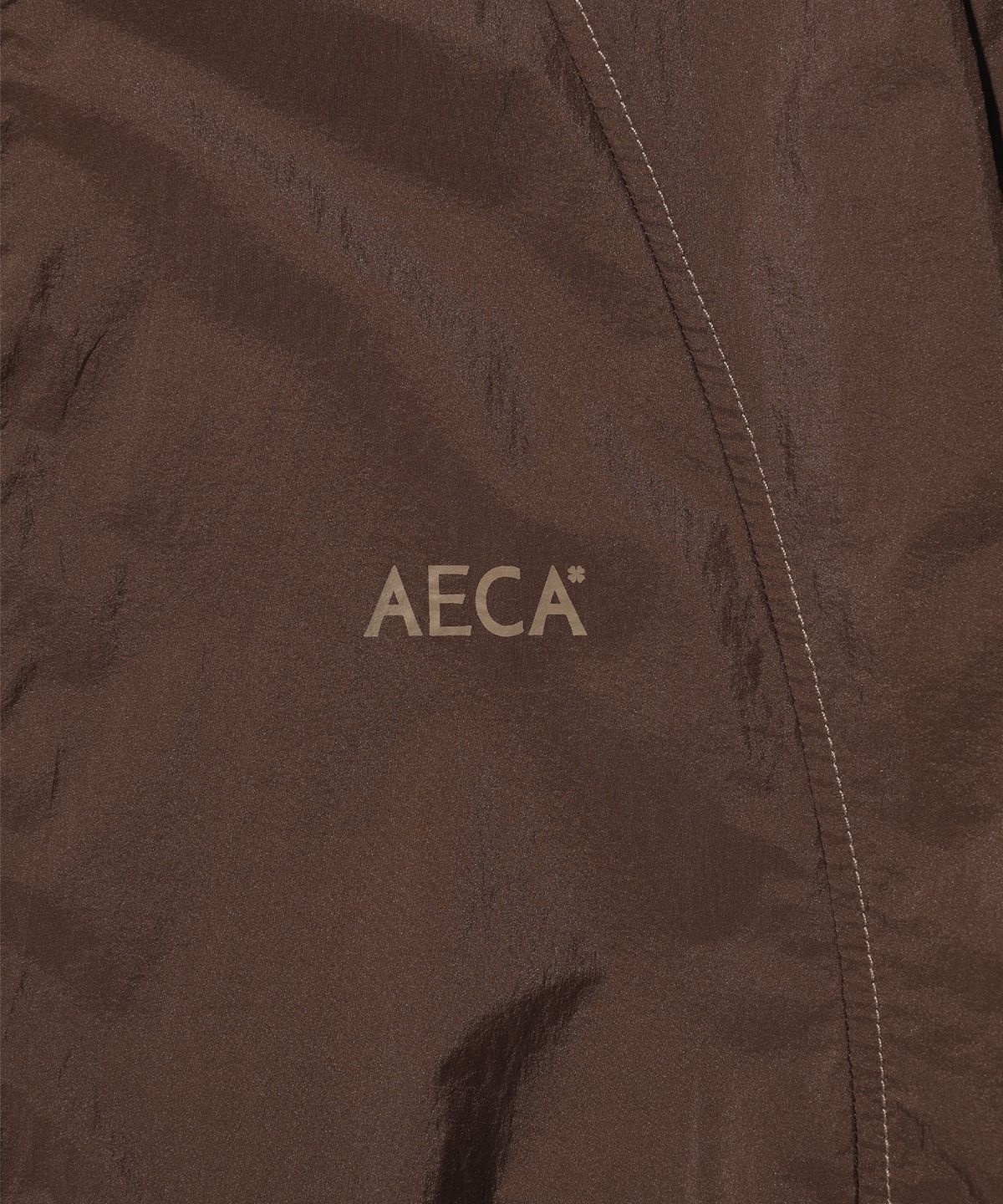 에이카화이트(AECA) AECA PACKABLE WINDBREAKER-BROWN