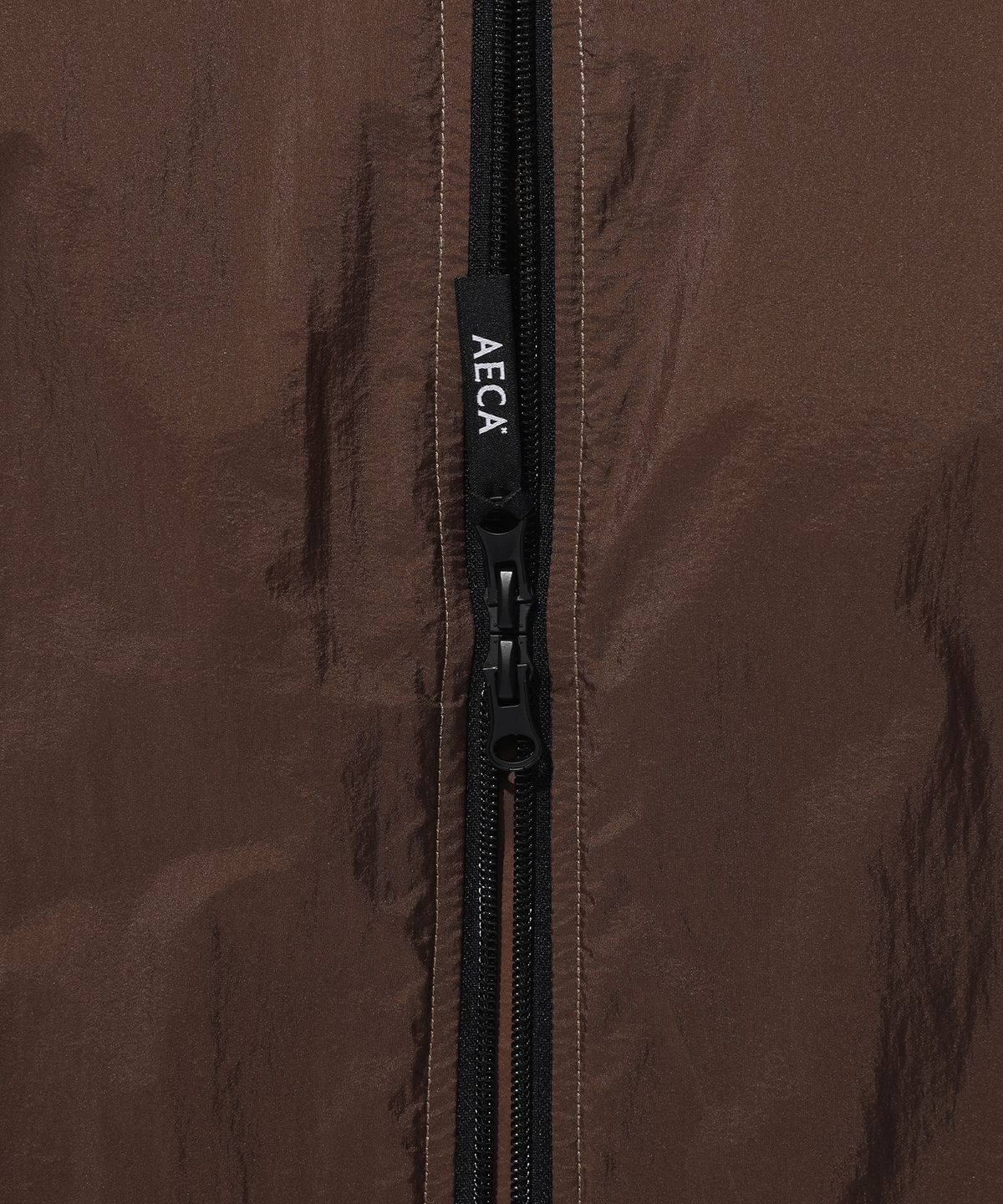 에이카화이트(AECA) AECA PACKABLE WINDBREAKER-BROWN