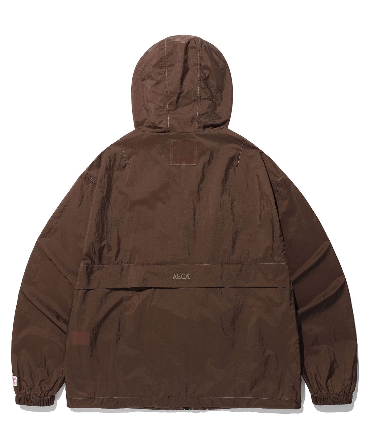 에이카화이트(AECA) AECA PACKABLE WINDBREAKER-BROWN
