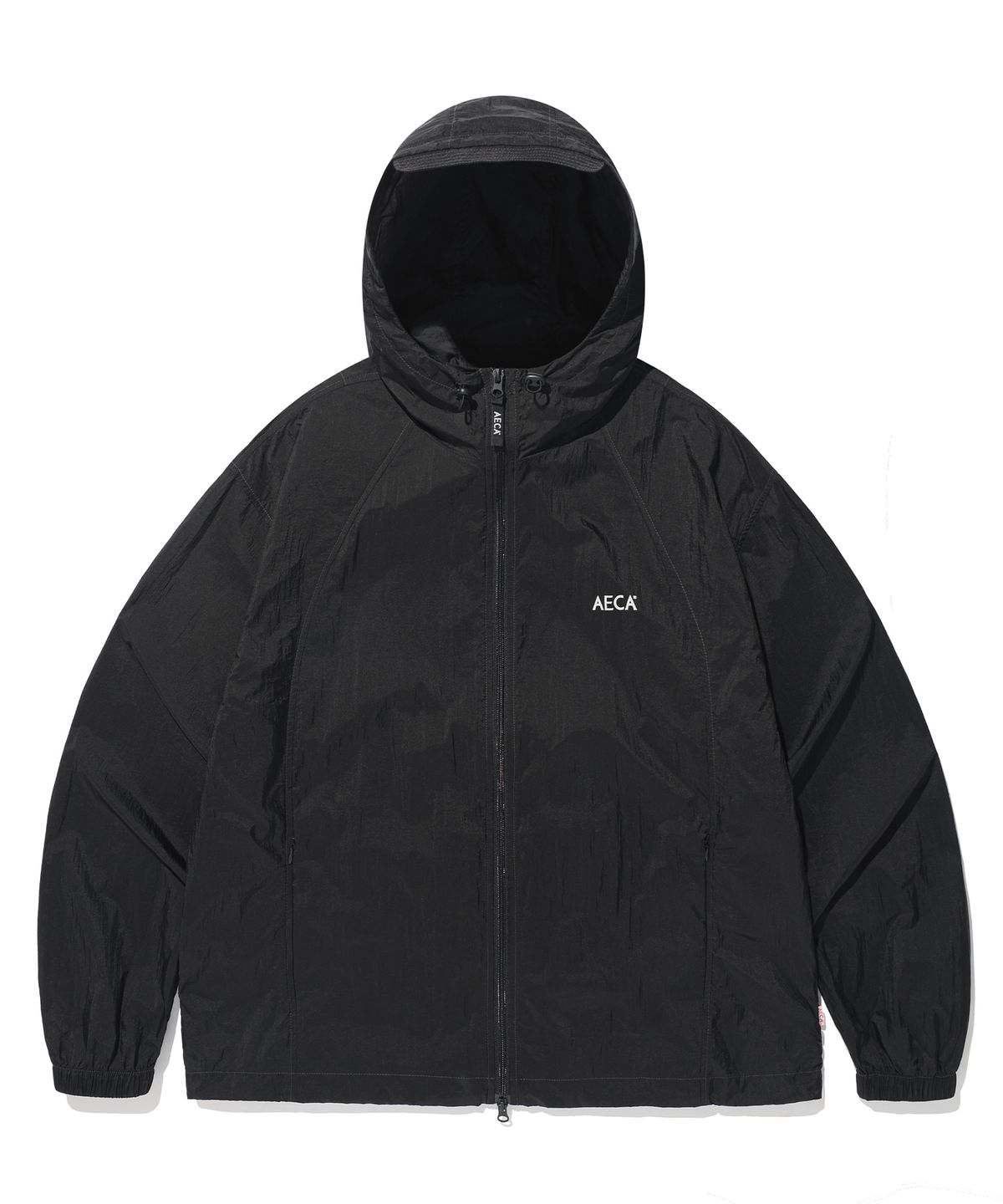 에이카화이트(AECA) AECA PACKABLE WINDBREAKER-BLACK