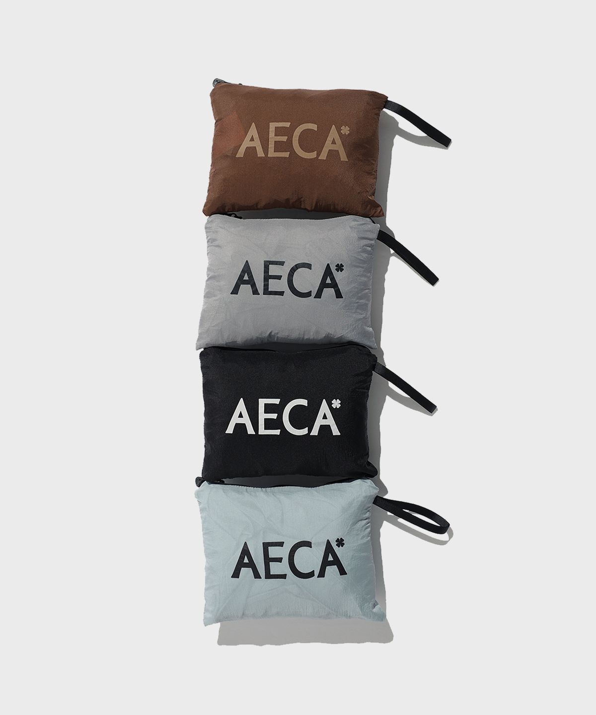 에이카화이트(AECA) AECA PACKABLE WINDBREAKER-BLACK