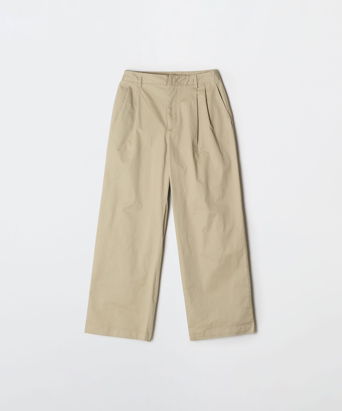 스파오(SPAO) 투턱 와이드 치노 팬츠_SPTCG23G04