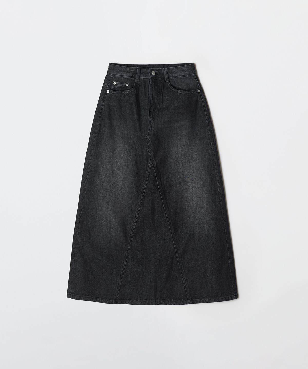 스파오(SPAO) 데님 맥시 스커트_SPWJG23G01