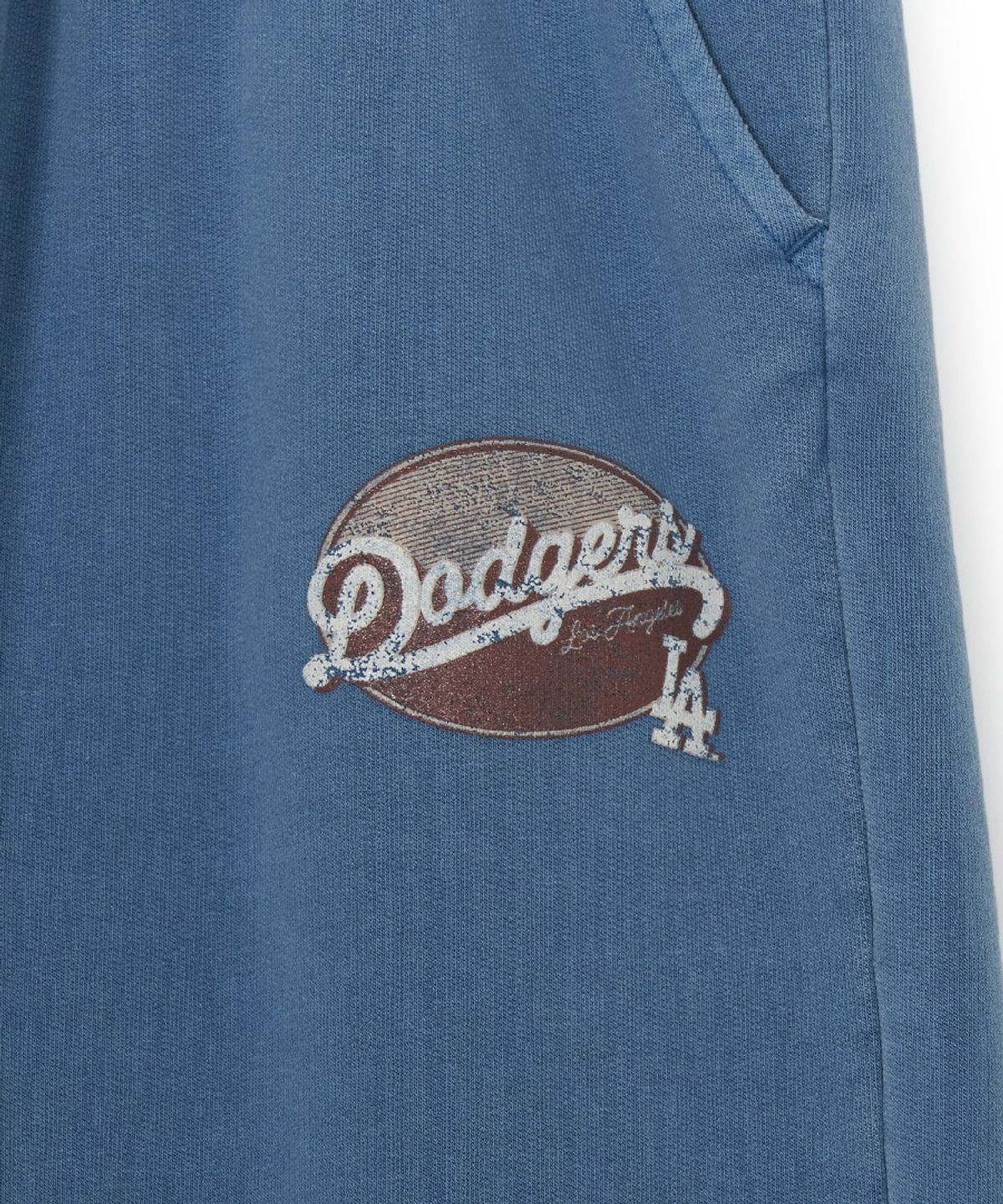 엠엘비 키즈(MLB KIDS) 베이직 클래식 쿠퍼스 피그먼트 조거 팬츠 LA (Blue)
