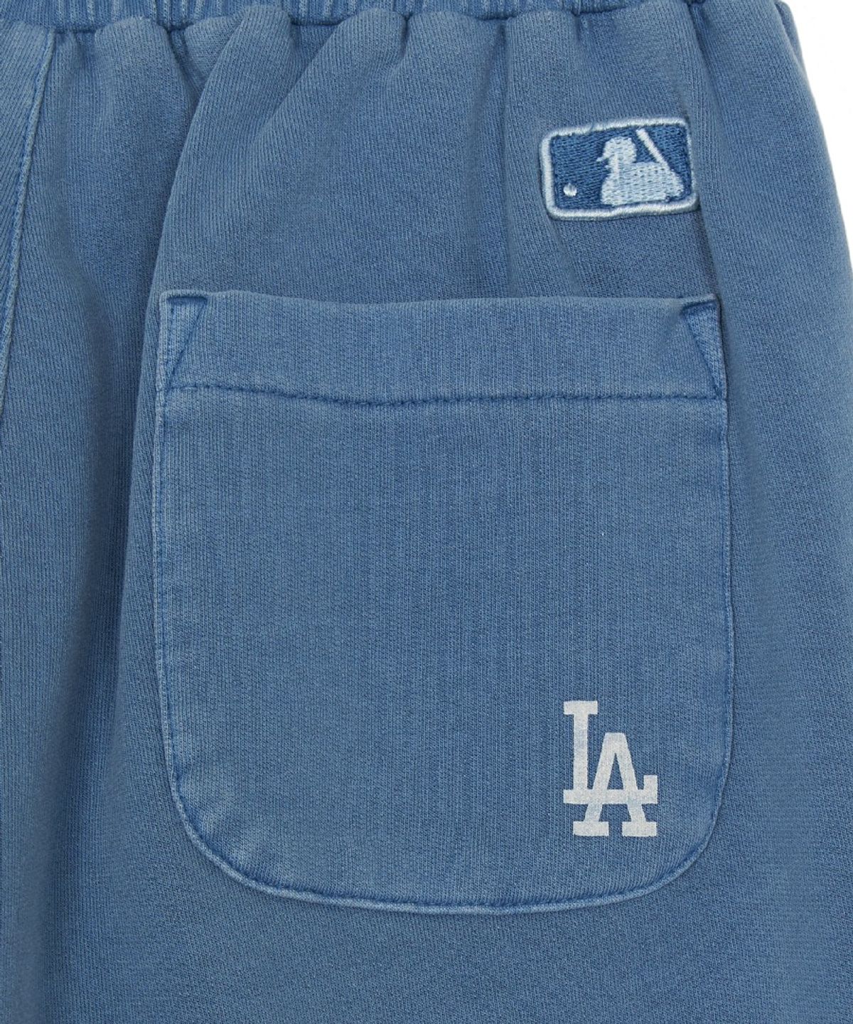 엠엘비 키즈(MLB KIDS) 베이직 클래식 쿠퍼스 피그먼트 조거 팬츠 LA (Blue)