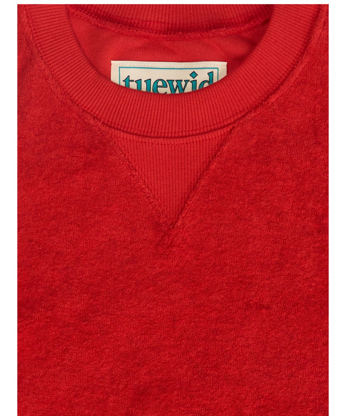 투위드(TUEWID) Tuewid retro sweatshirts ´activity sign´ in red