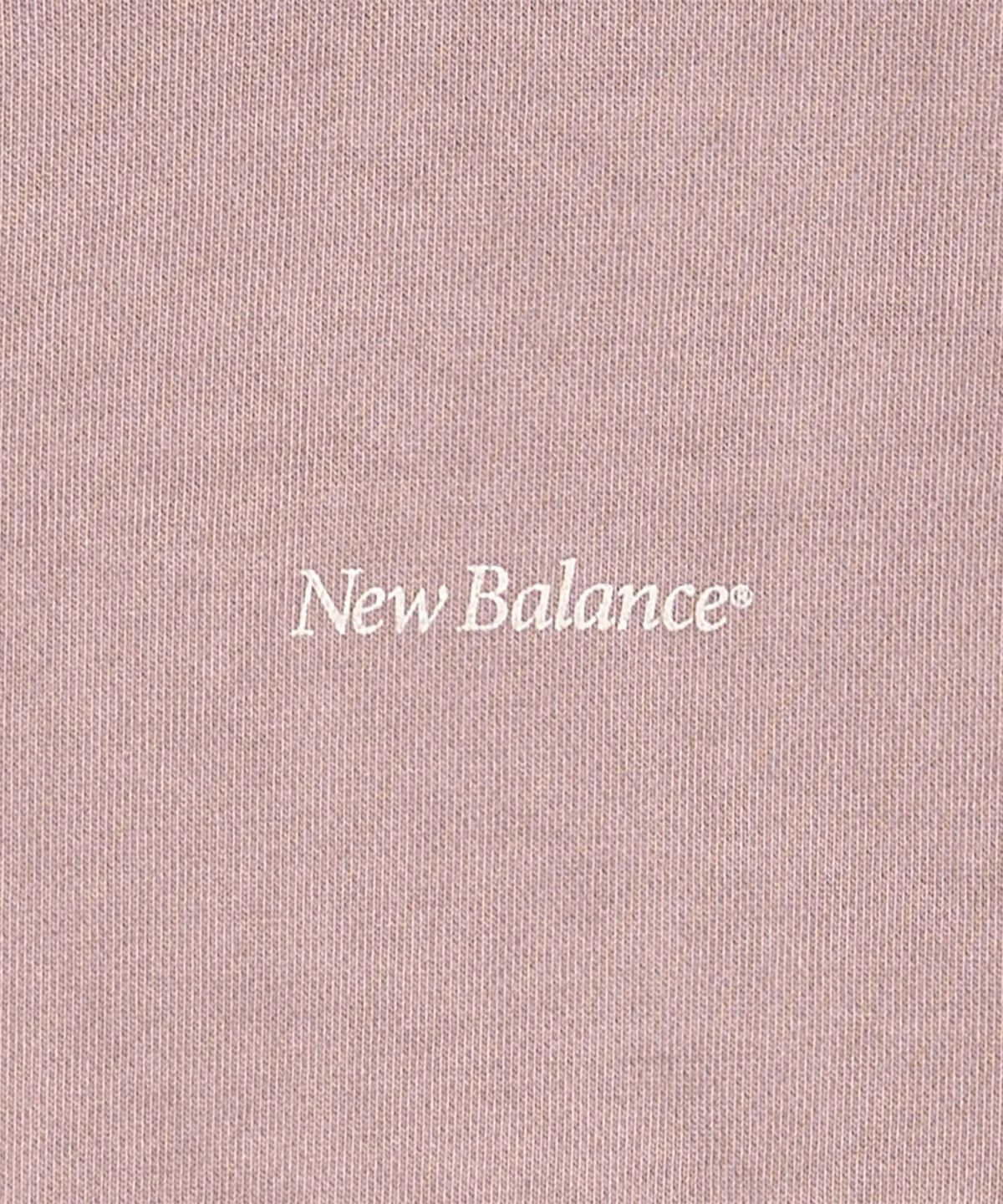 뉴발란스(NEW BALANCE) NBNCG11233 / UNI Ndurance 레터링 워시드 논기모 맨투맨 (GRAY PINK)