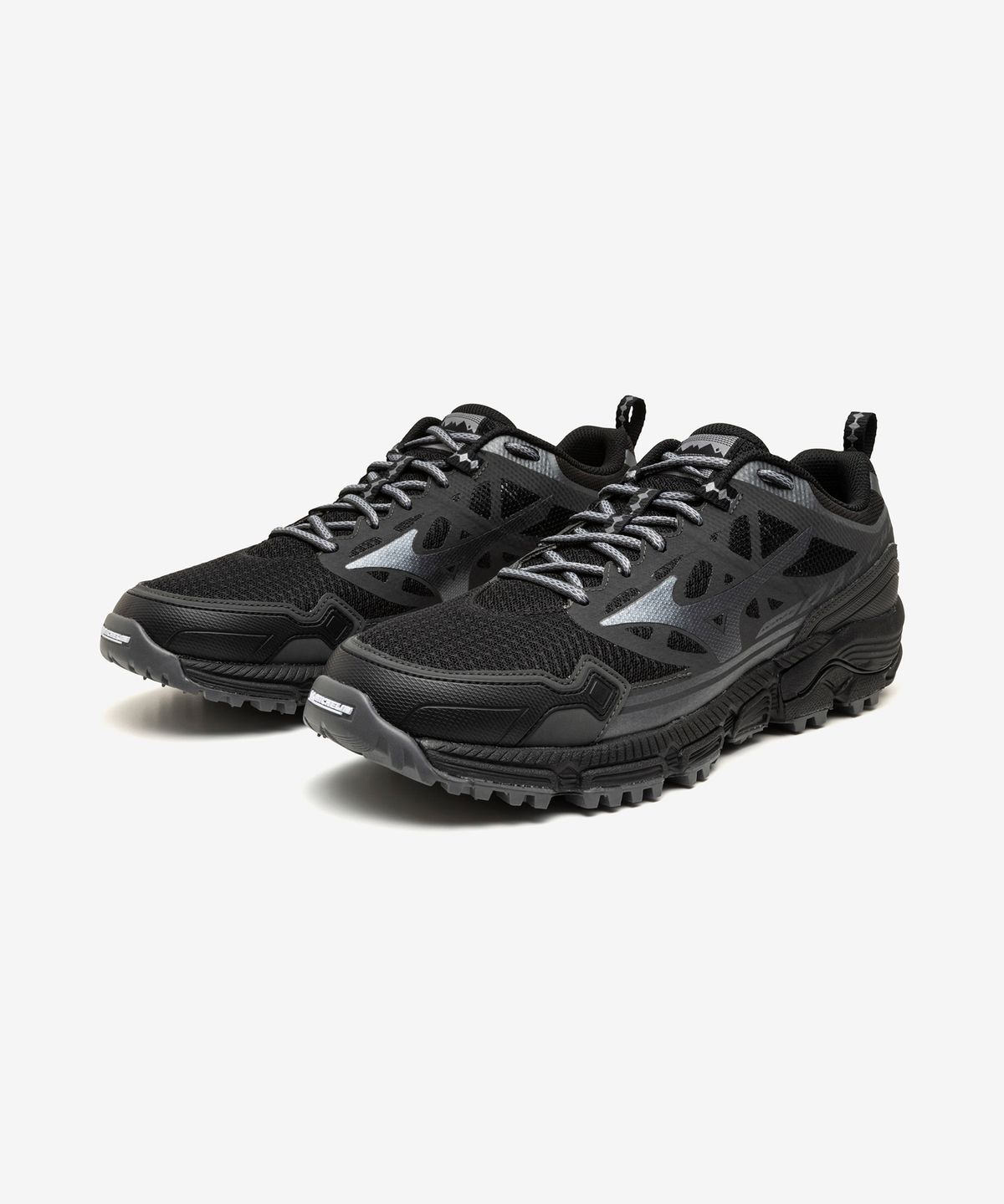 미즈노(MIZUNO) (공용) 웨이브 다이치 LS - 블랙:메탈릭 그레이:아이언 게이트 / D1GA260101