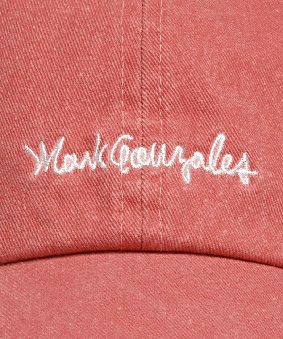 마크곤잘레스(MARK GONZALES) 사인로고 워시드 베이직 볼캡 - RED