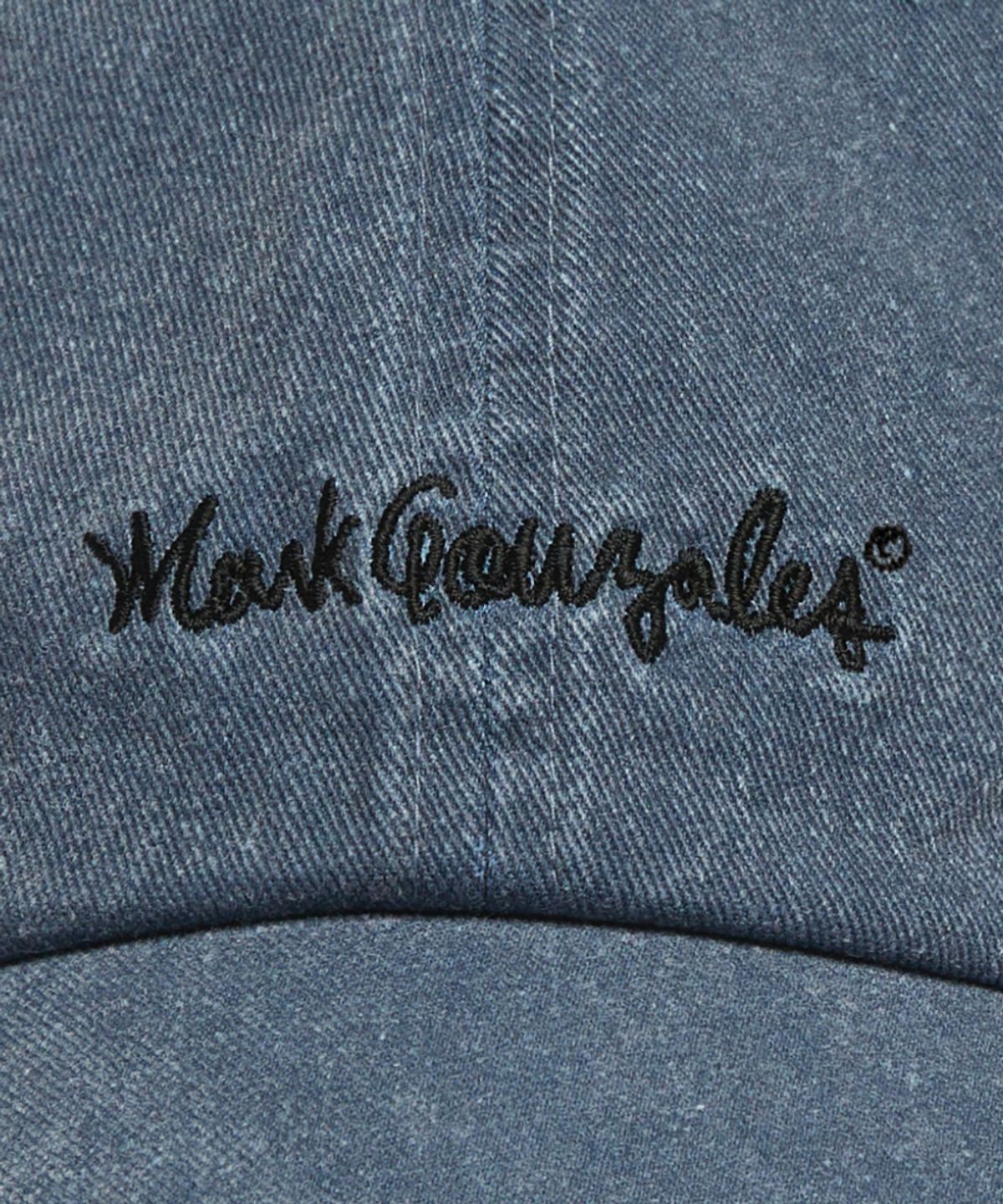 마크곤잘레스(MARK GONZALES) 사인로고 워시드 베이직 볼캡 - NAVY