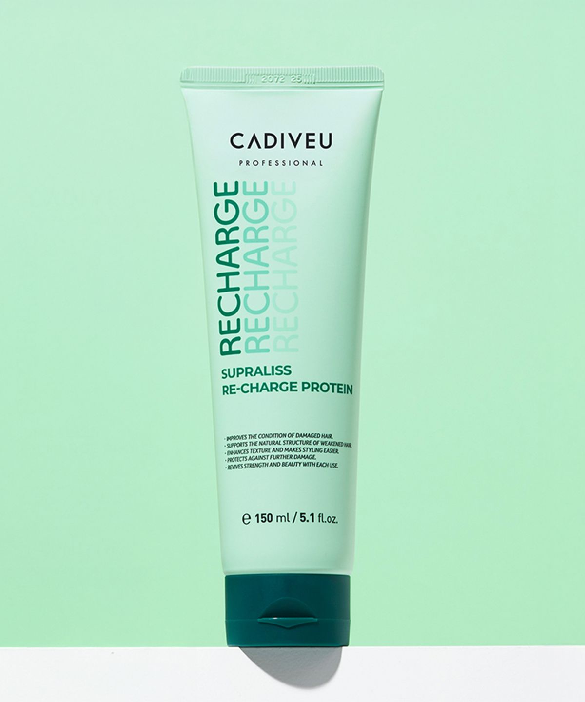 카디뷰(CADIVEU) 단백질 헤어케어 세트 /  아사이오일 70ml + 리차지프로테인 150ml