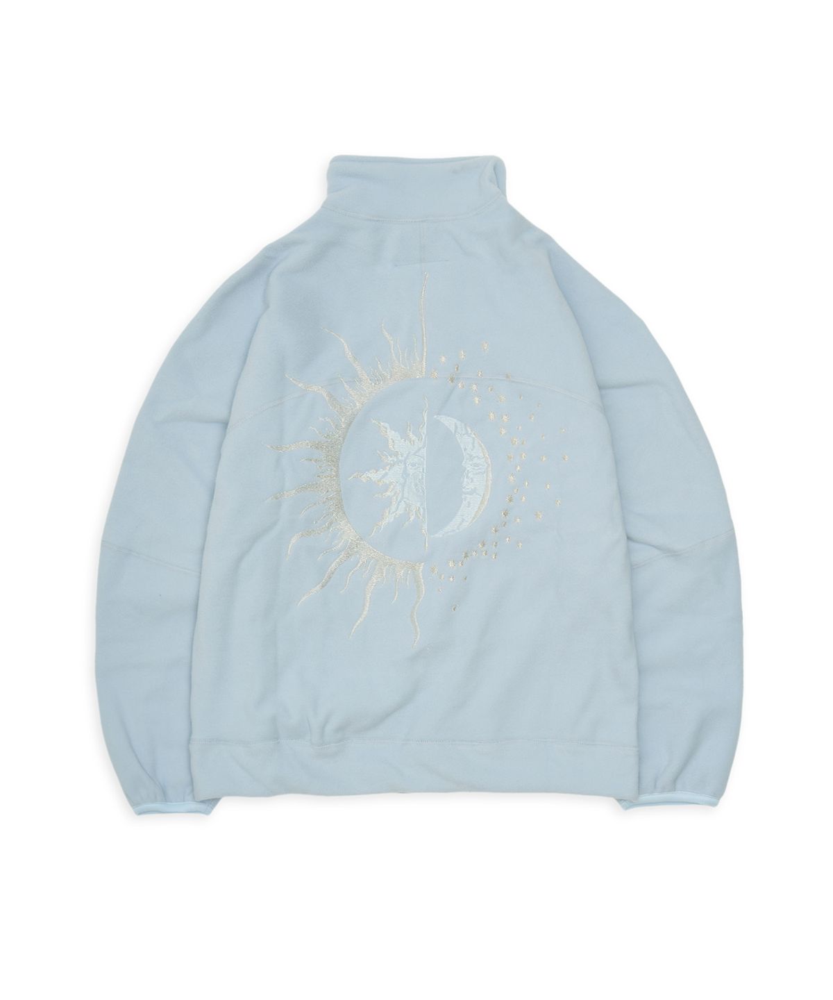 투위드(TUEWID) Tuewid Light weight fleece set up Zip up in powder blue