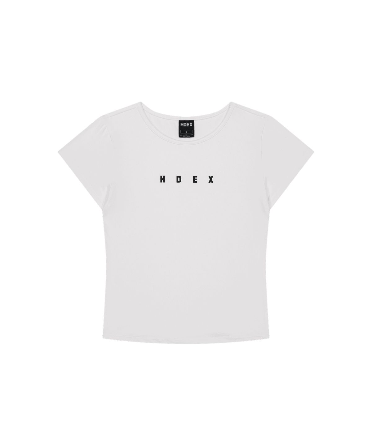 에이치덱스(HDEX) 액티브 몬드 슬림핏 숏 슬리브 (White)