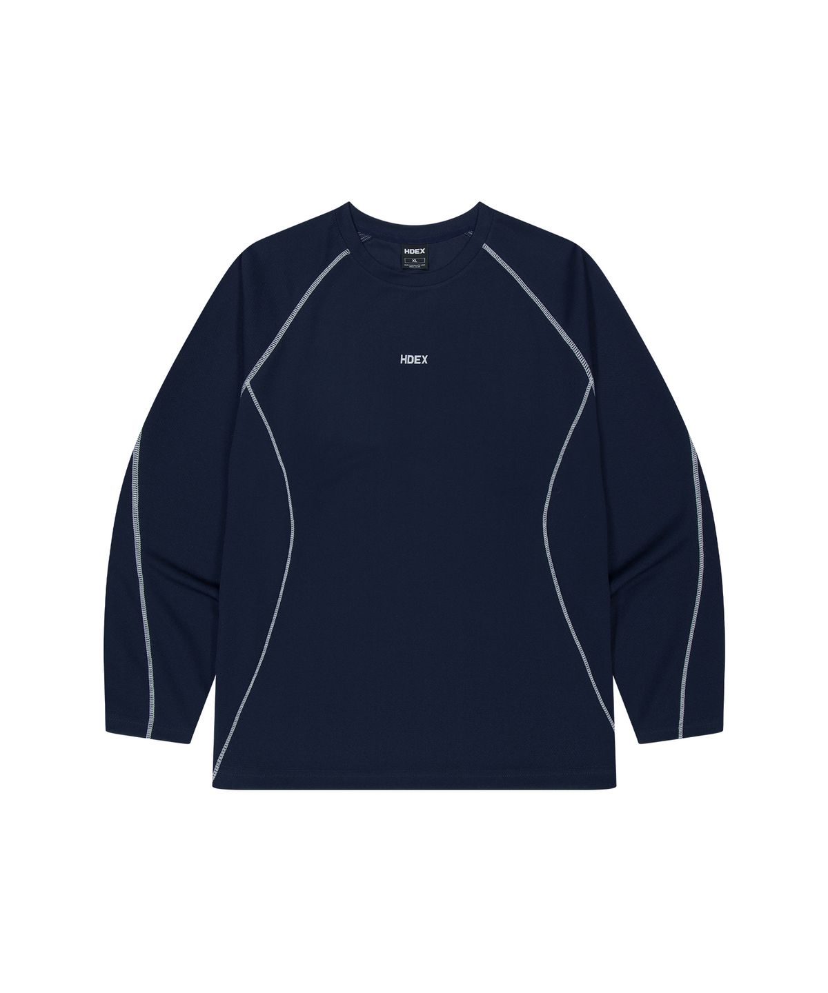 에이치덱스(HDEX) 액티브 매쉬 스티치 롱 슬리브 (Navy)