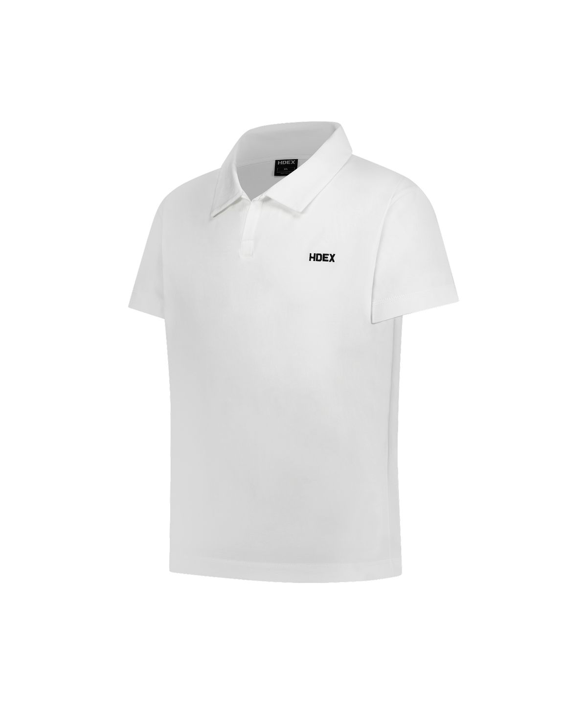 에이치덱스(HDEX) 이지 머슬핏 피케 숏 슬리브 (White)