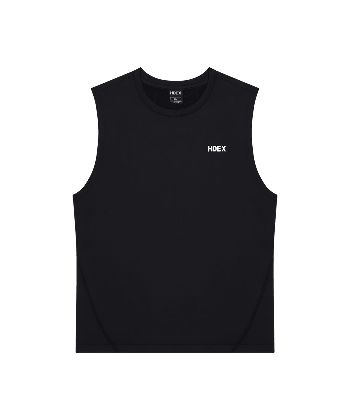에이치덱스(HDEX) 액티브 매치스 레귤러핏 슬리브리스 (Black)