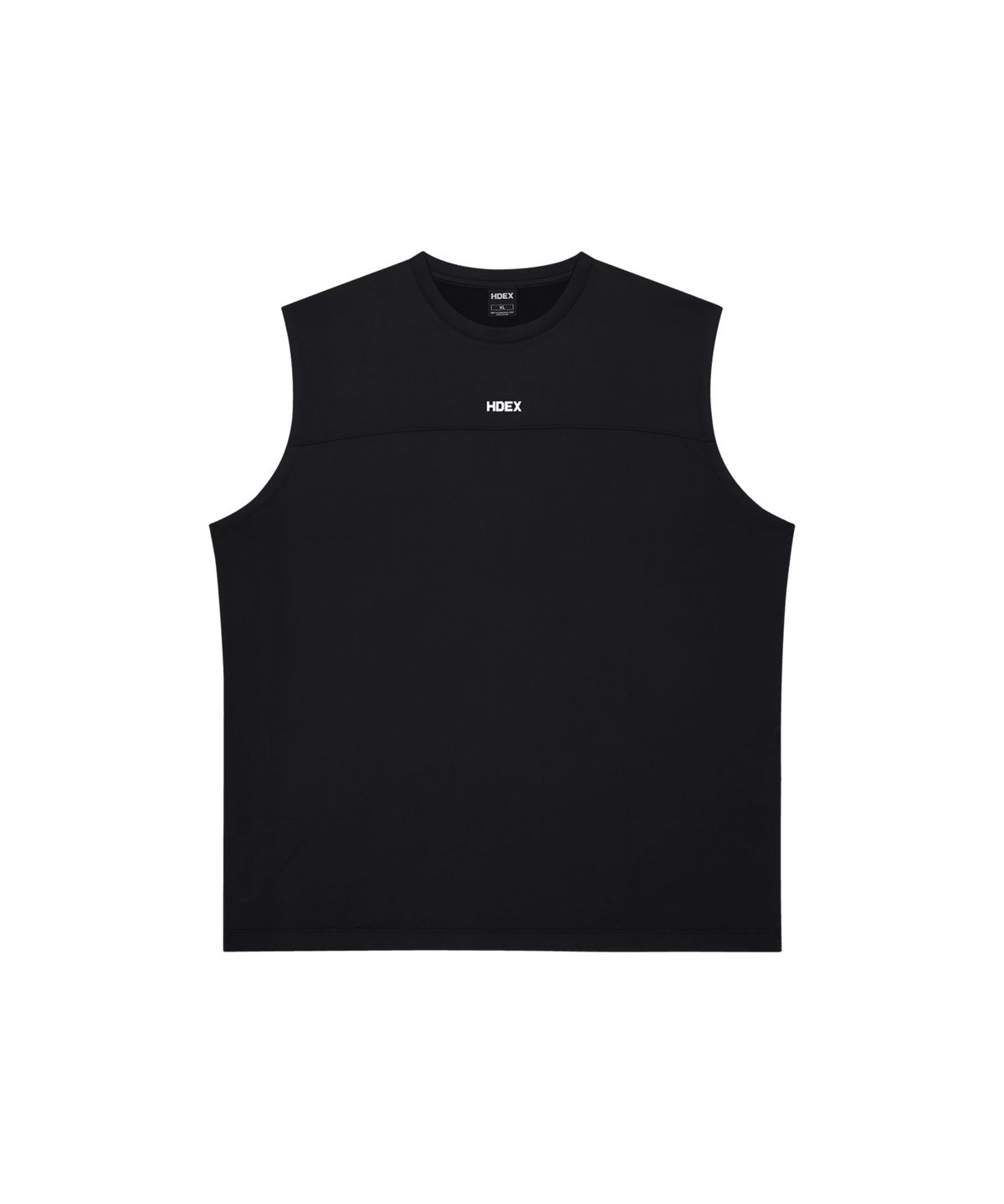 에이치덱스(HDEX) 액티브 컷라인 슬리브리스 (Black)