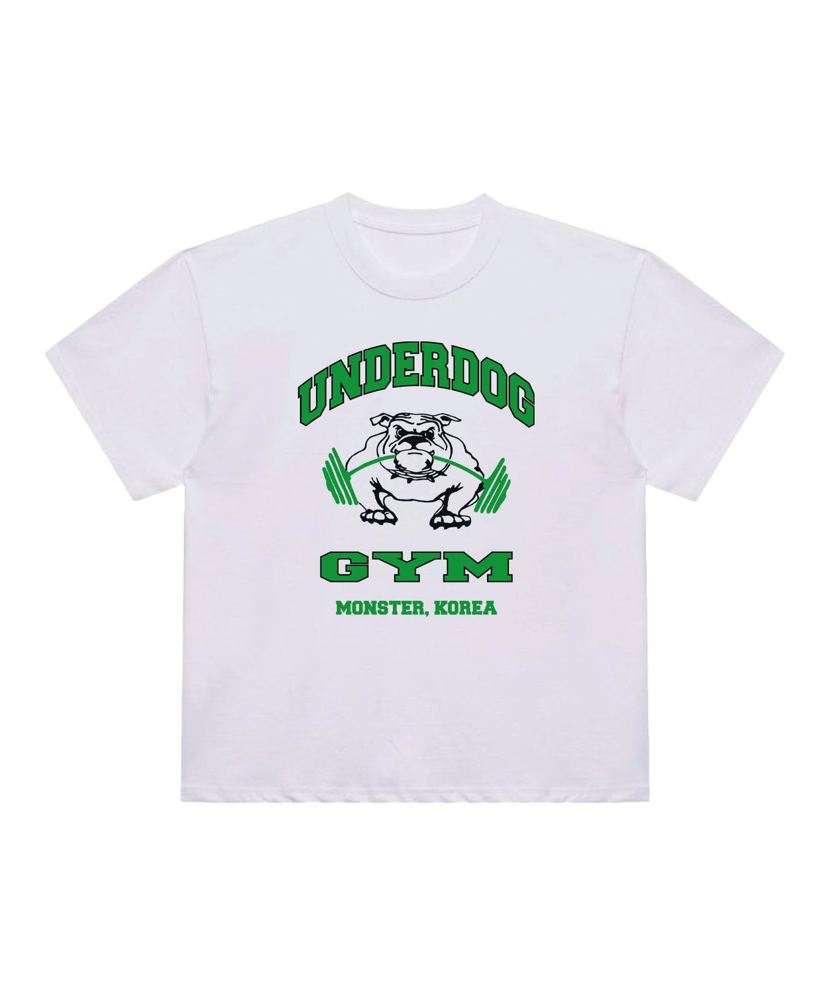 코리아몬스터(KOREAMONSTER) KM11 UNDER DOG GYM 반팔티 블랙