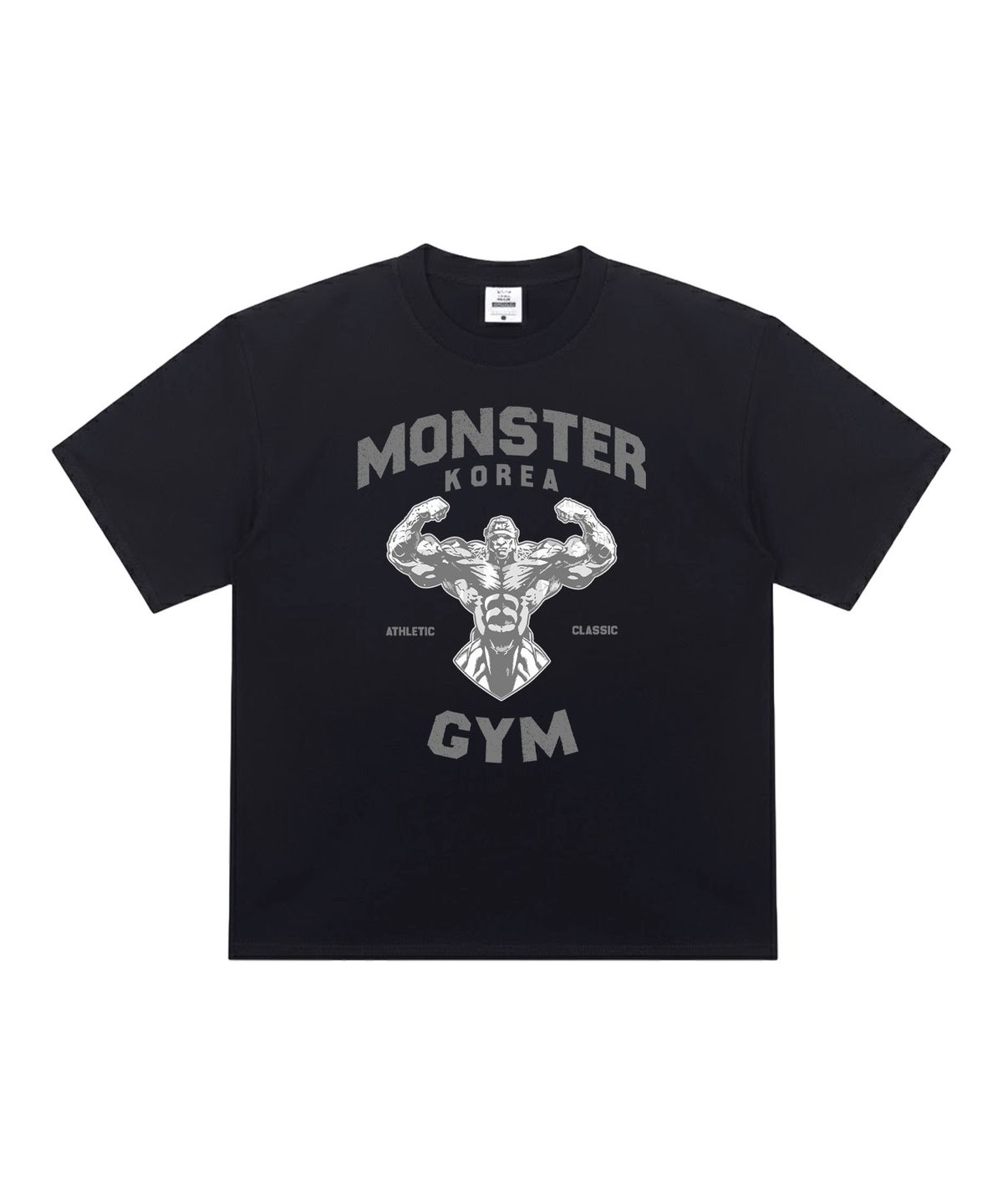 코리아몬스터(KOREAMONSTER) KM12 MONSTER ATHLETIC 반팔티 화이트